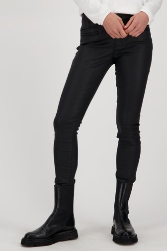 Zwarte gecoate jeans - Slim fit van Opus voor Dames