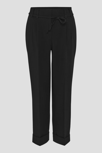 Zwarte geklede broek - 7/8 lengte van Opus voor Dames