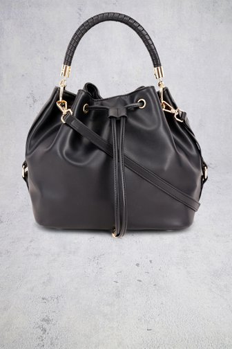 Voorkant van Zwarte handtas door Liberty Island voor Dames