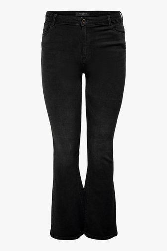 Zwarte jeans - Bootcut fit  van Only Carmakoma voor Dames