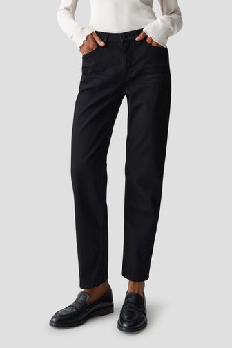 Opus Zwarte jeans - Straight fit
