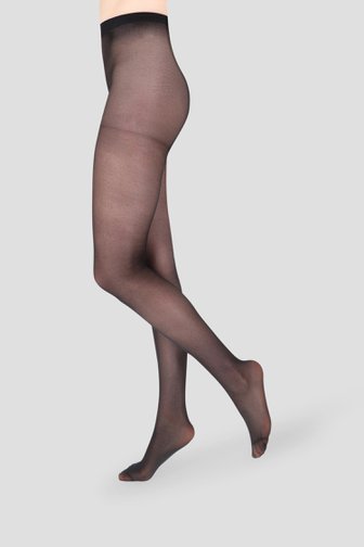 Voorkant van Zwarte panty - 35 den door Liberty Island voor Dames