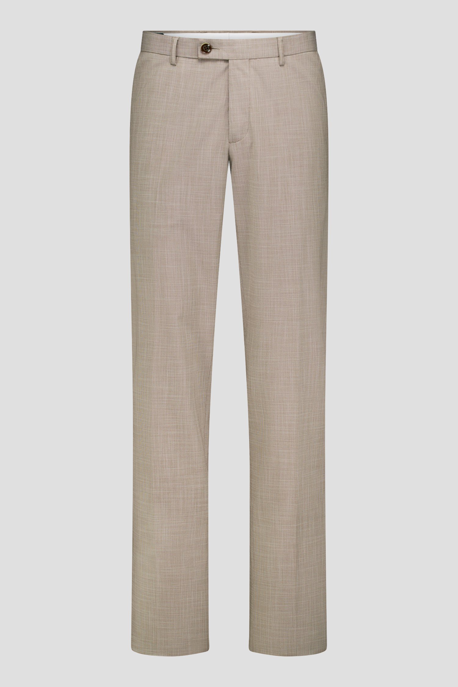 
Beige kostuumbroek – regular fit van Dansaert Black voor Heren