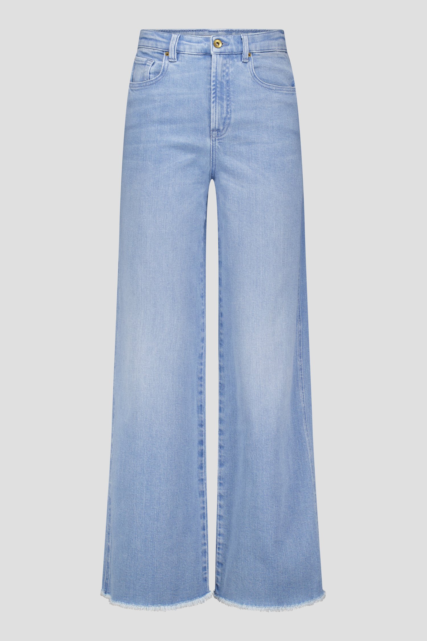 
Lichtblauwe jeans – wide leg fit van Liberty Island Denim voor Dames