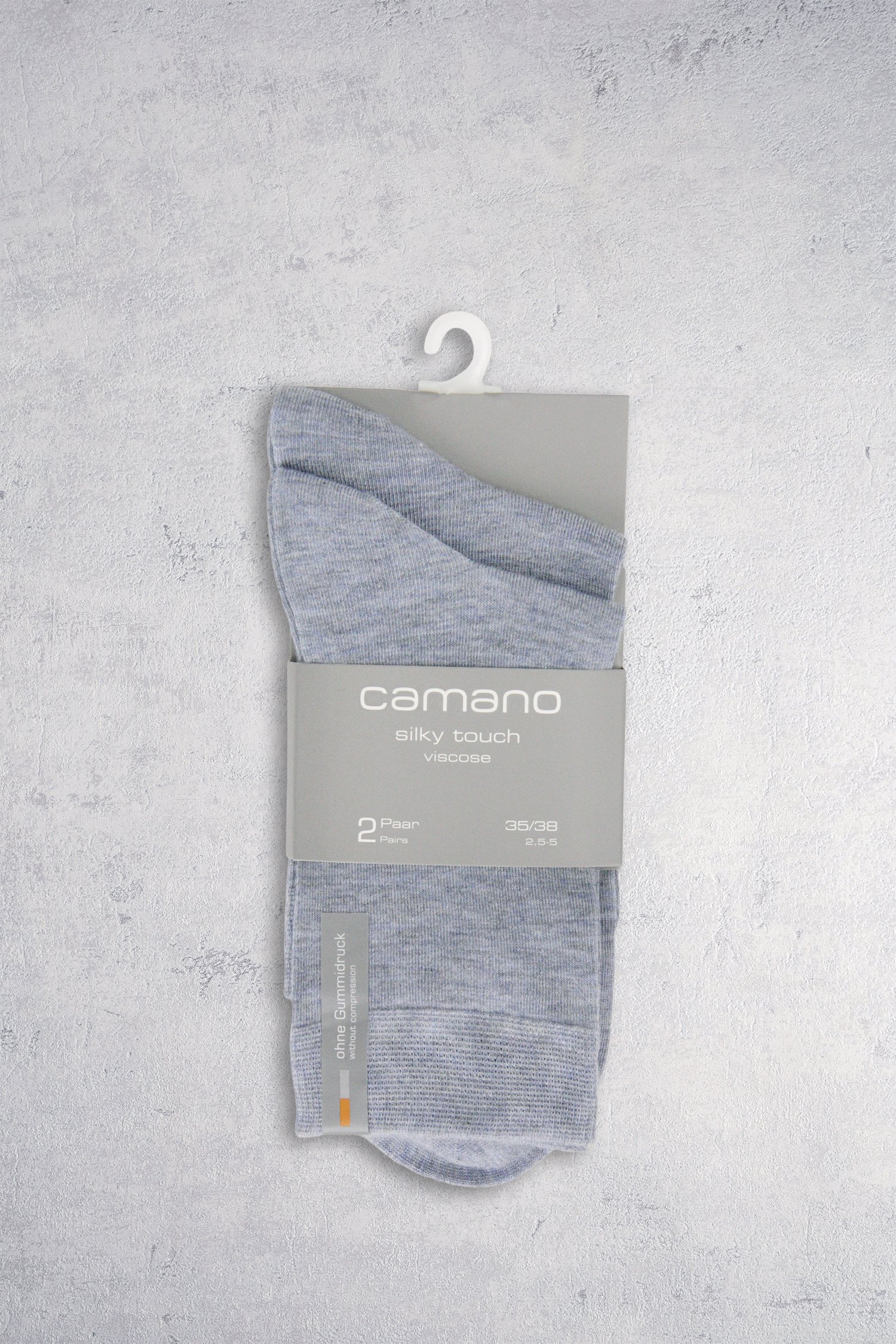 Photo produit 4 de 2 paires de chaussettes bleues de Camano pour Femmes