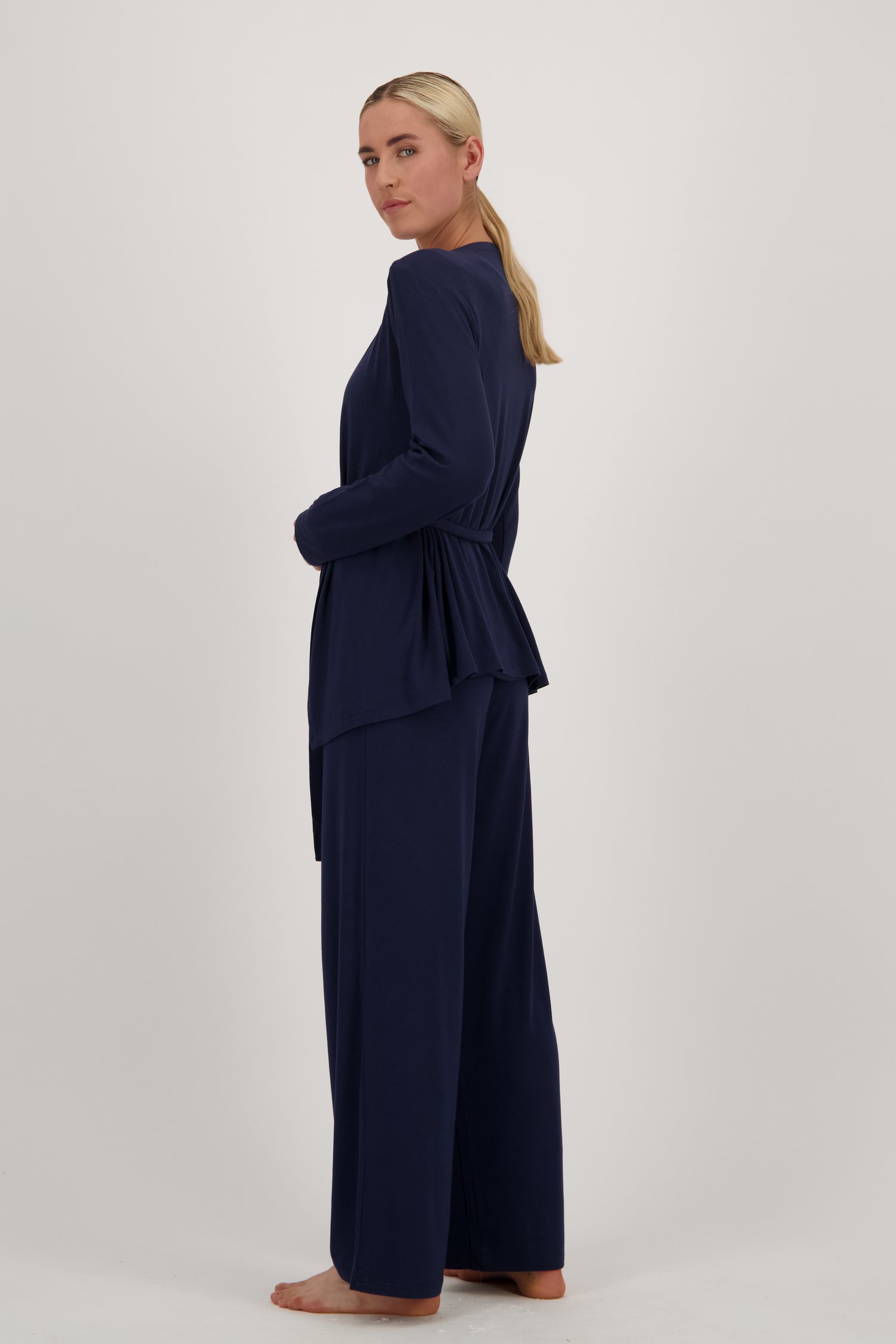 3-delige pyjamaset - donkerblauw van Liberty Island voor Dames