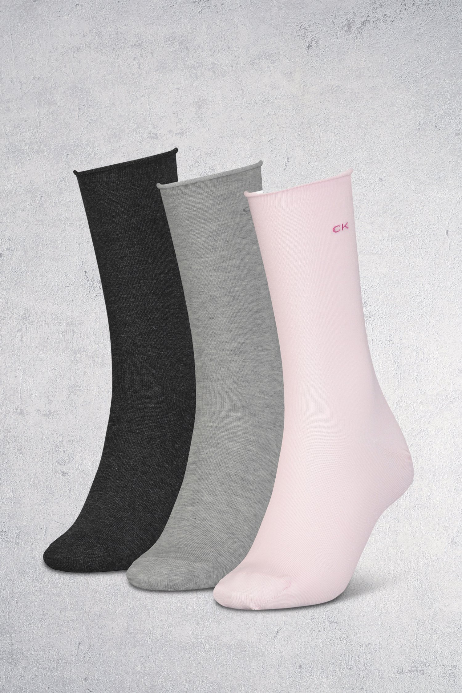 3 paar sokken - one size van Calvin Klein voor Dames