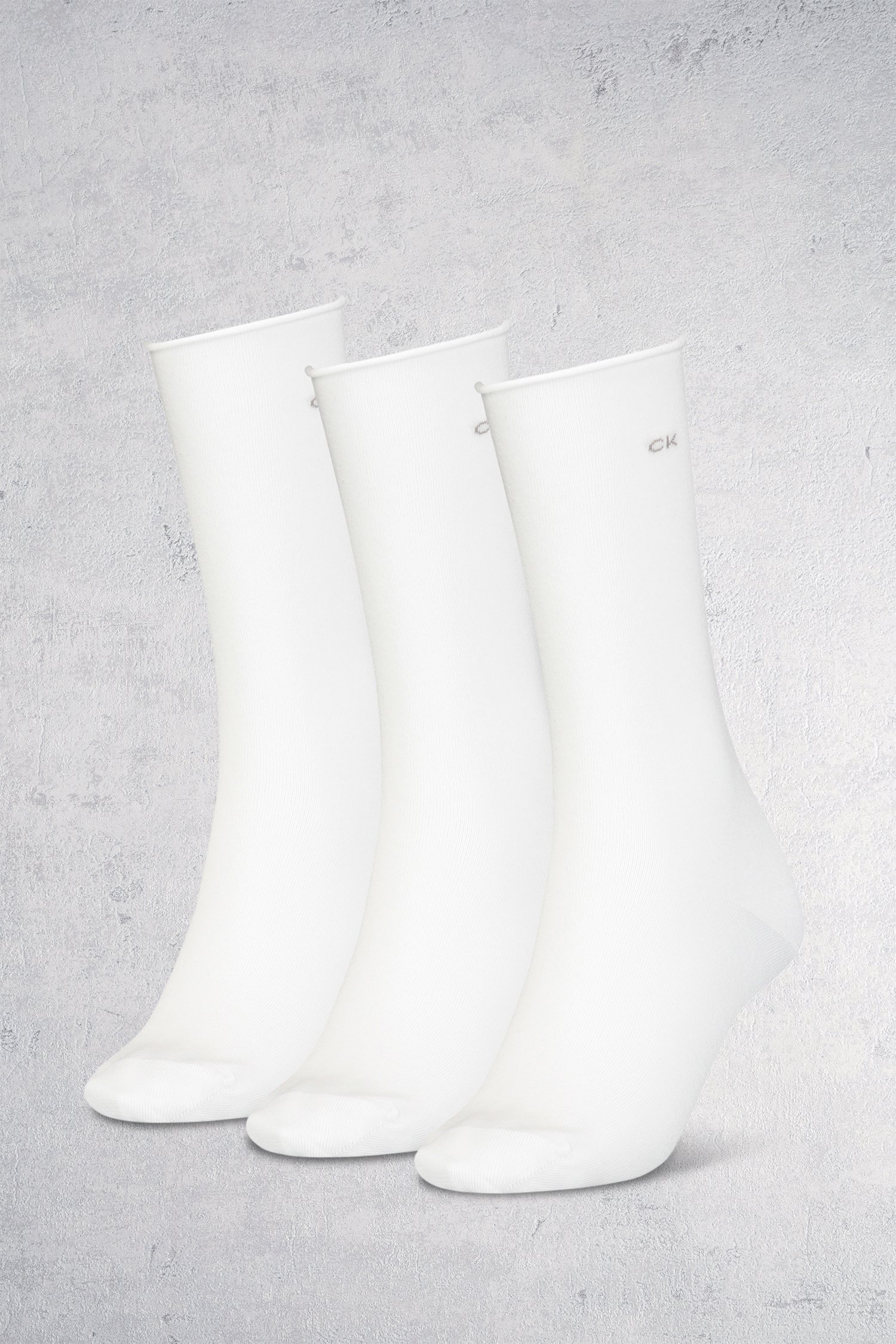 3 paar witte sokken - onz size van Calvin Klein voor Dames