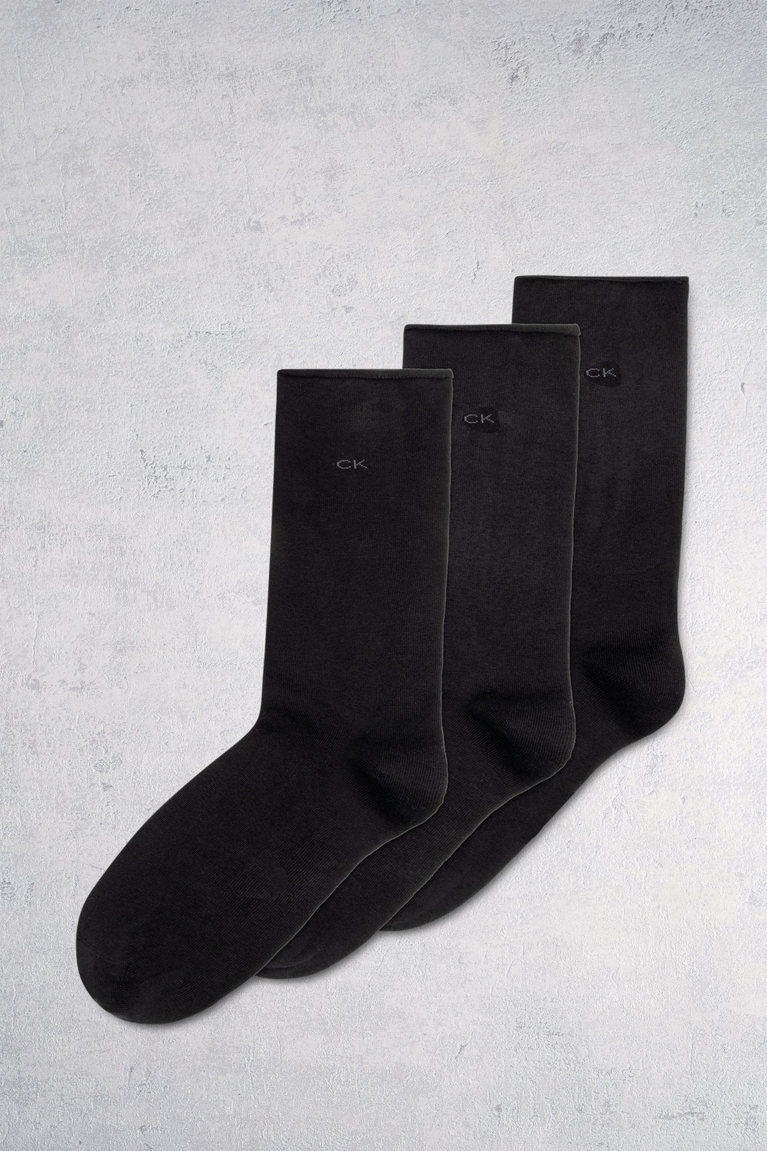 3 paires de chaussettes noires - taille unique de Calvin Klein pour Femmes