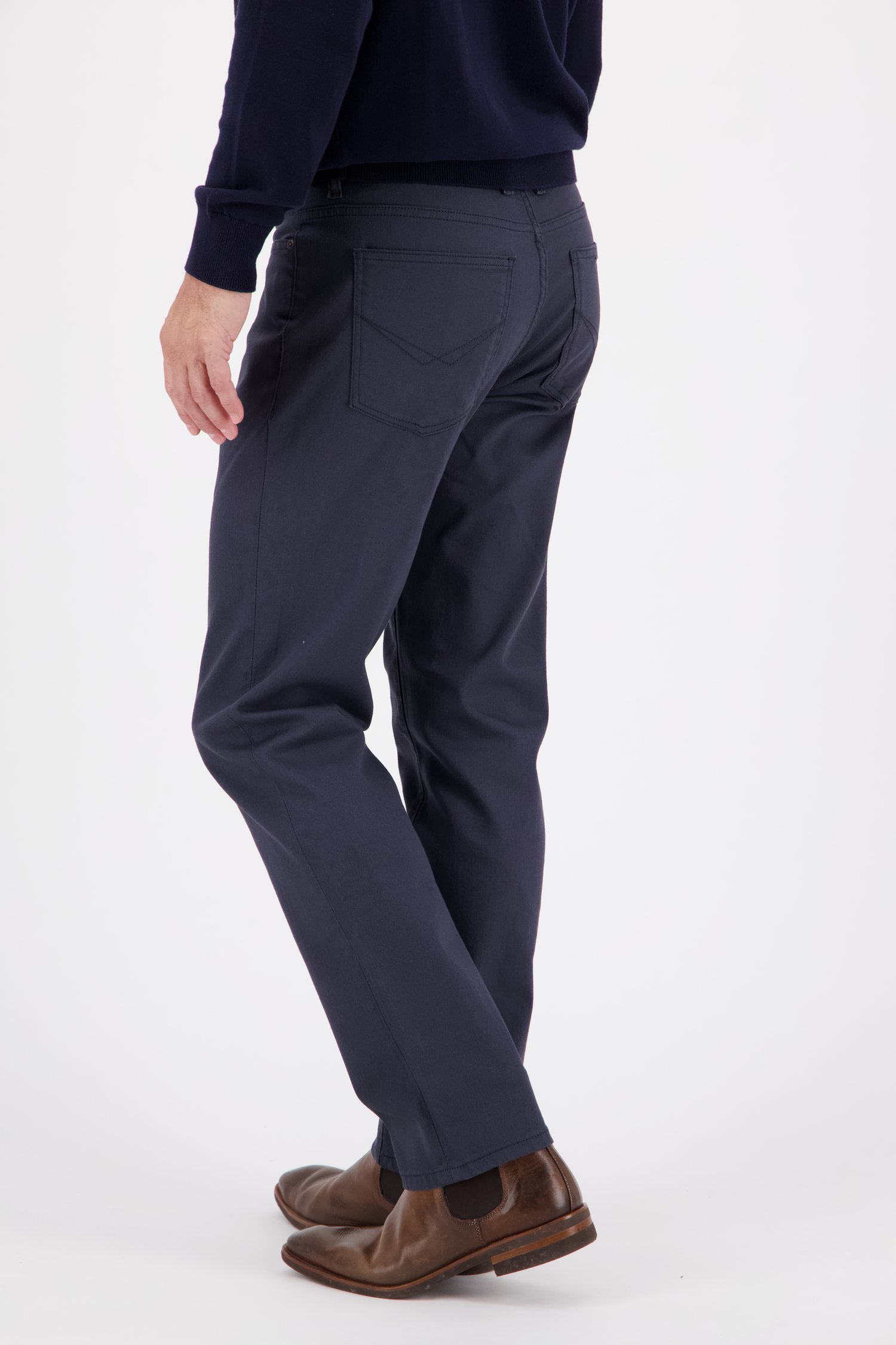 Antraciete jeans - Jan - comfort fit - L30  van Liberty Island Denim voor Heren