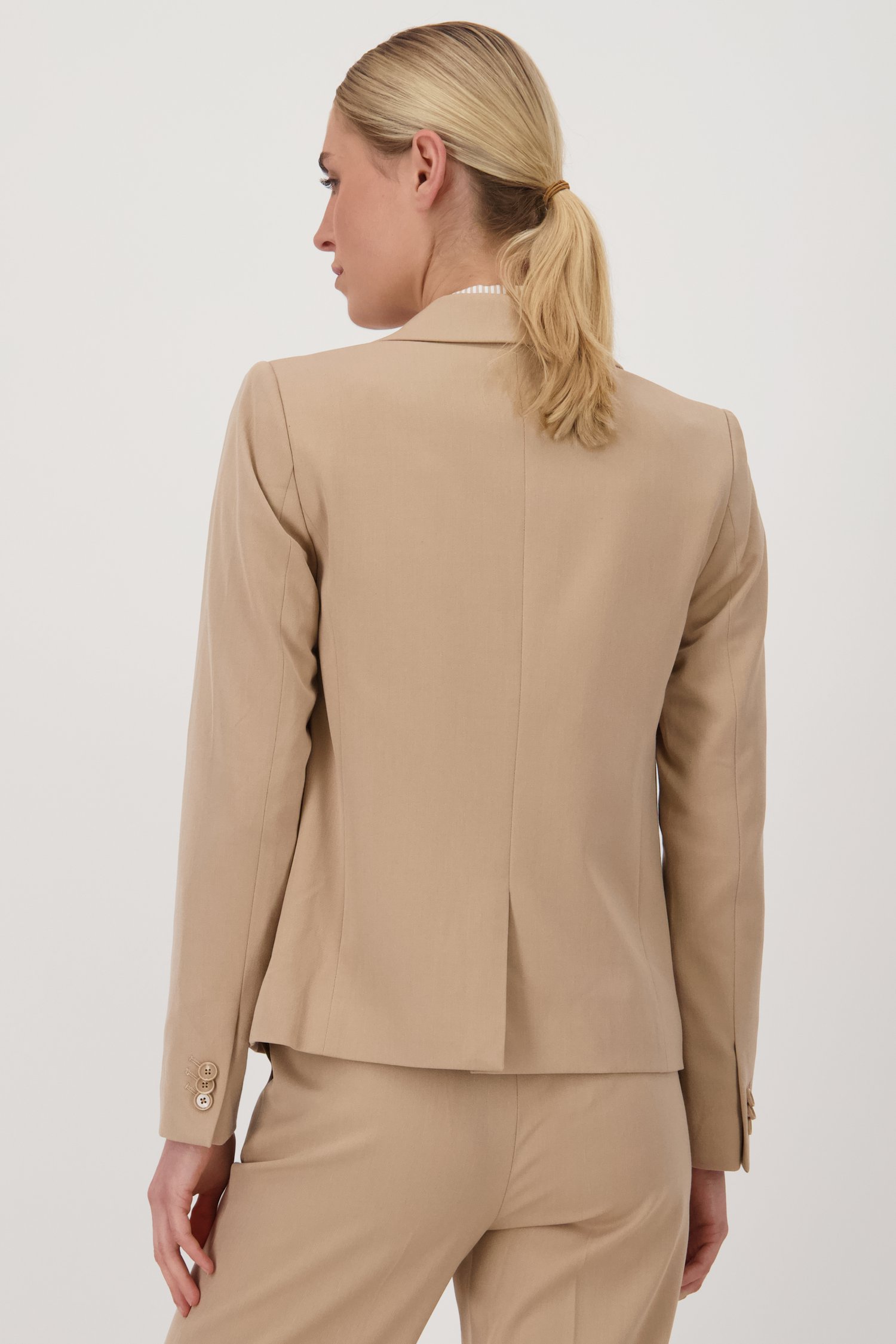 Beige blazer van Liberty Island voor Dames