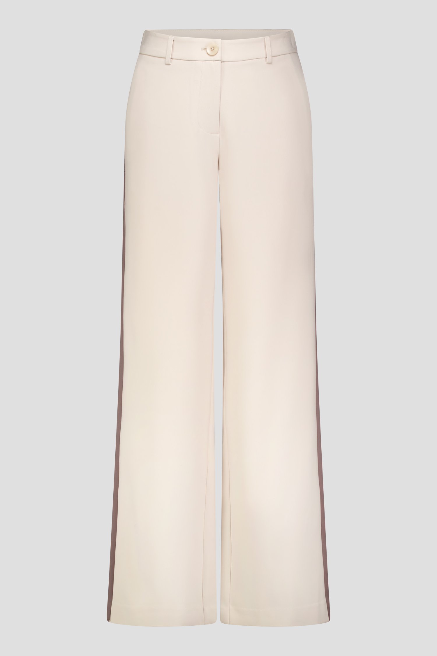 Productfoto 1 van Beige broek met zijstreep door D'Auvry voor Dames