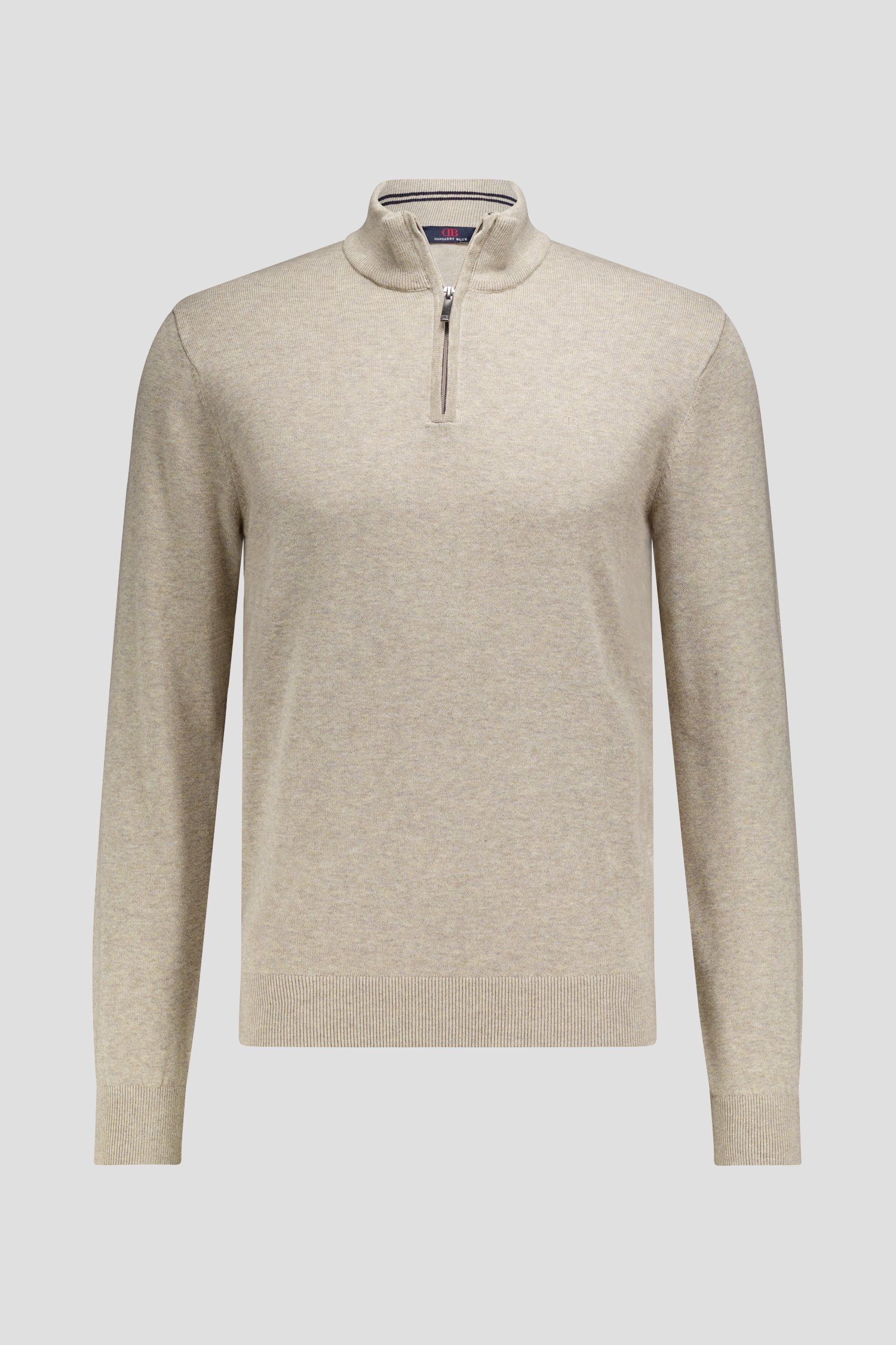 Productfoto 1 van Beige cardigan met rits door Dansaert Blue voor Heren