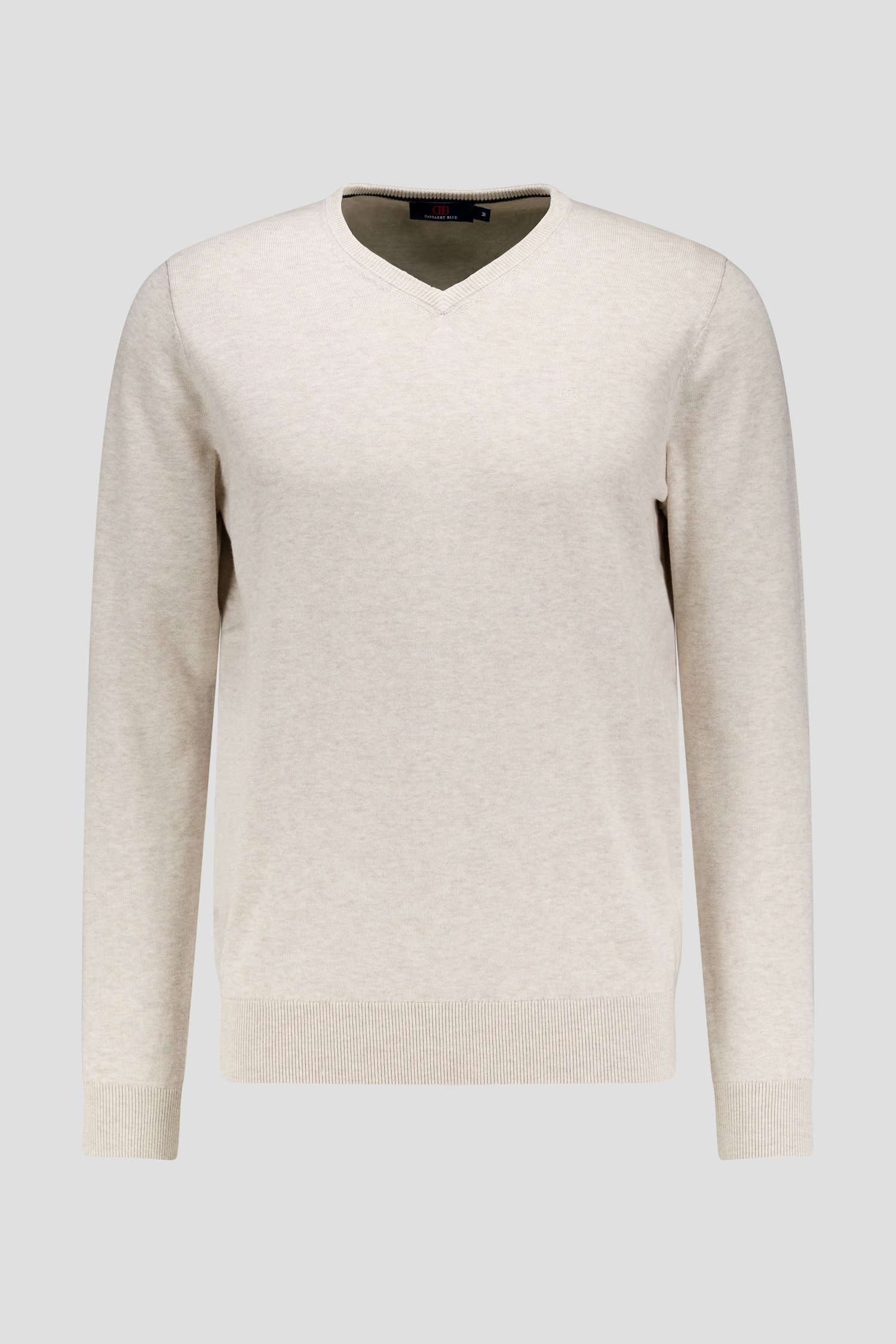Beige clair avec col en V de Dansaert Blue pour Hommes