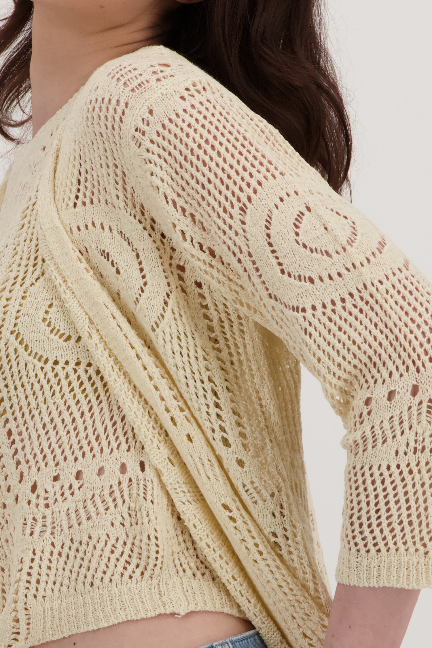 Beige gehaakte cardigan van JDY voor Dames