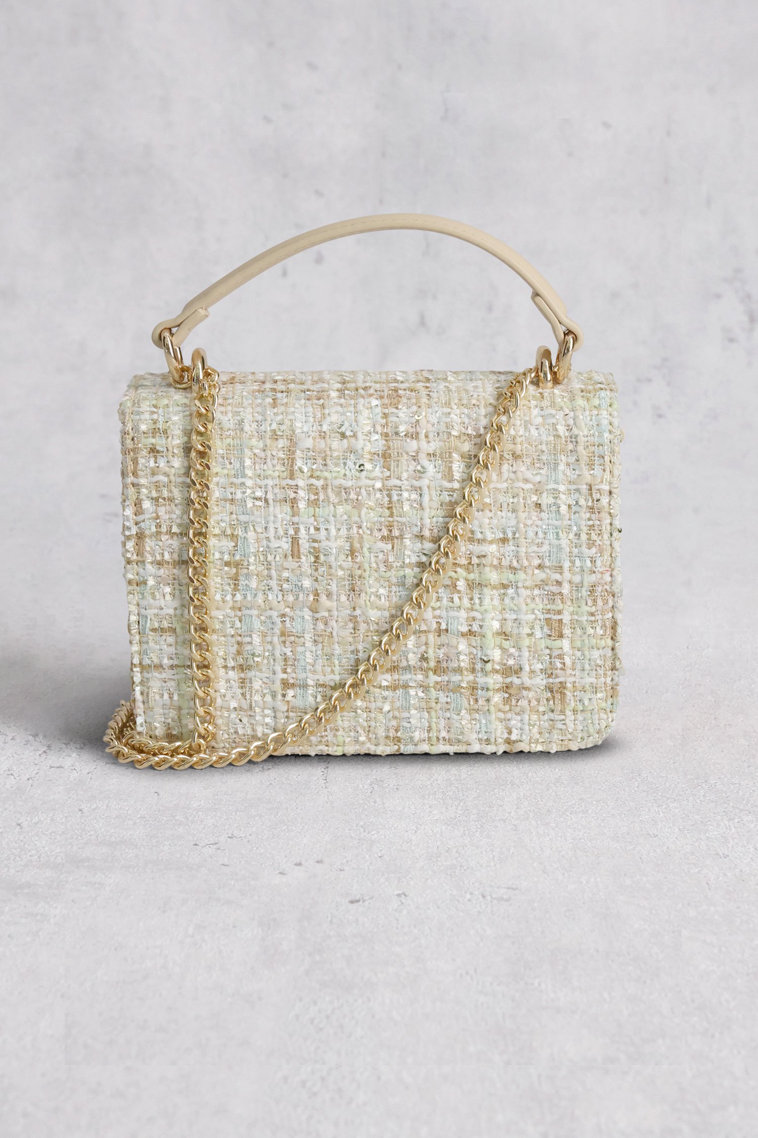Beige handtas in bouclé van Bulaggi voor Dames