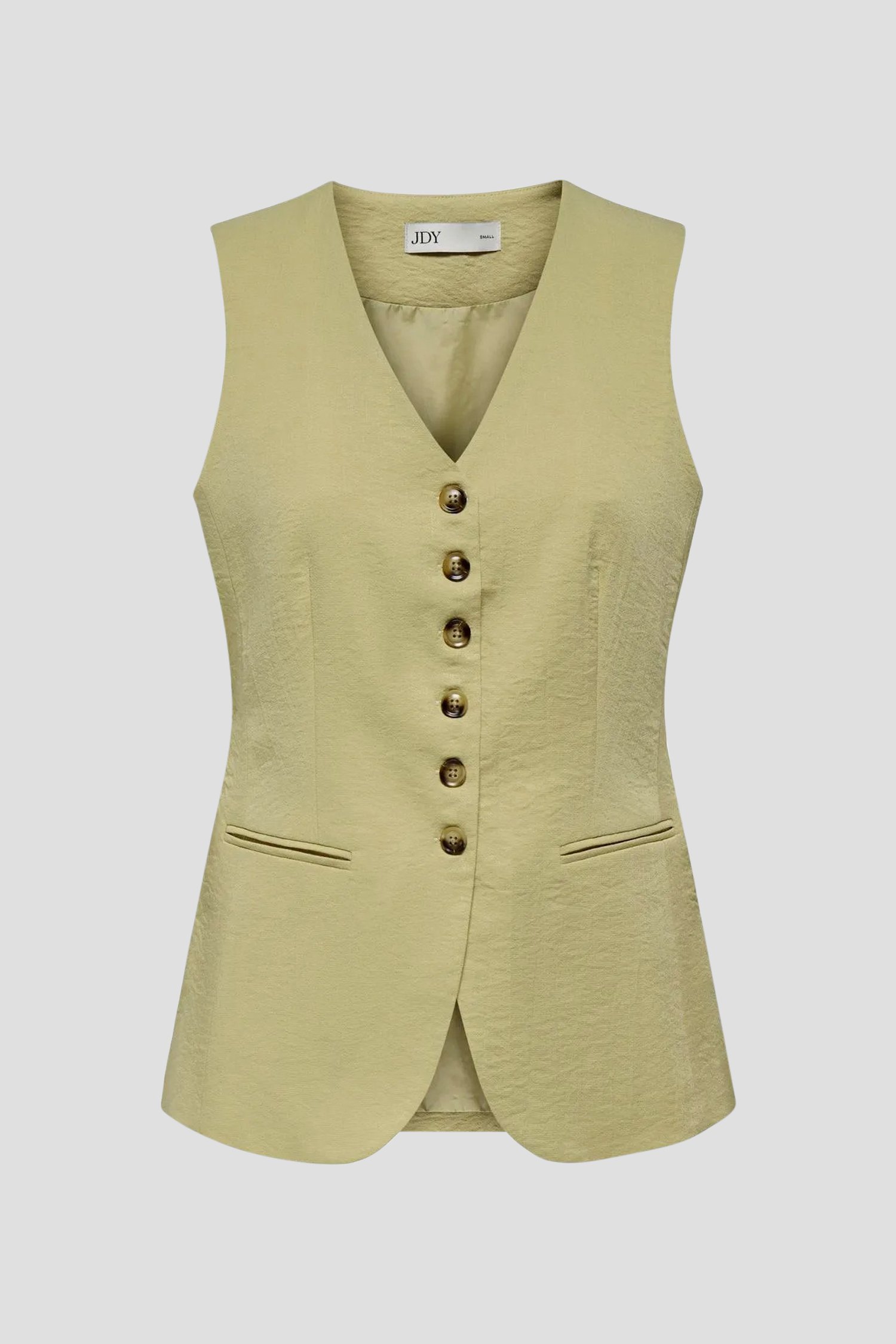 Productfoto 1 van Beige mouwloze blazer door JDY voor Dames