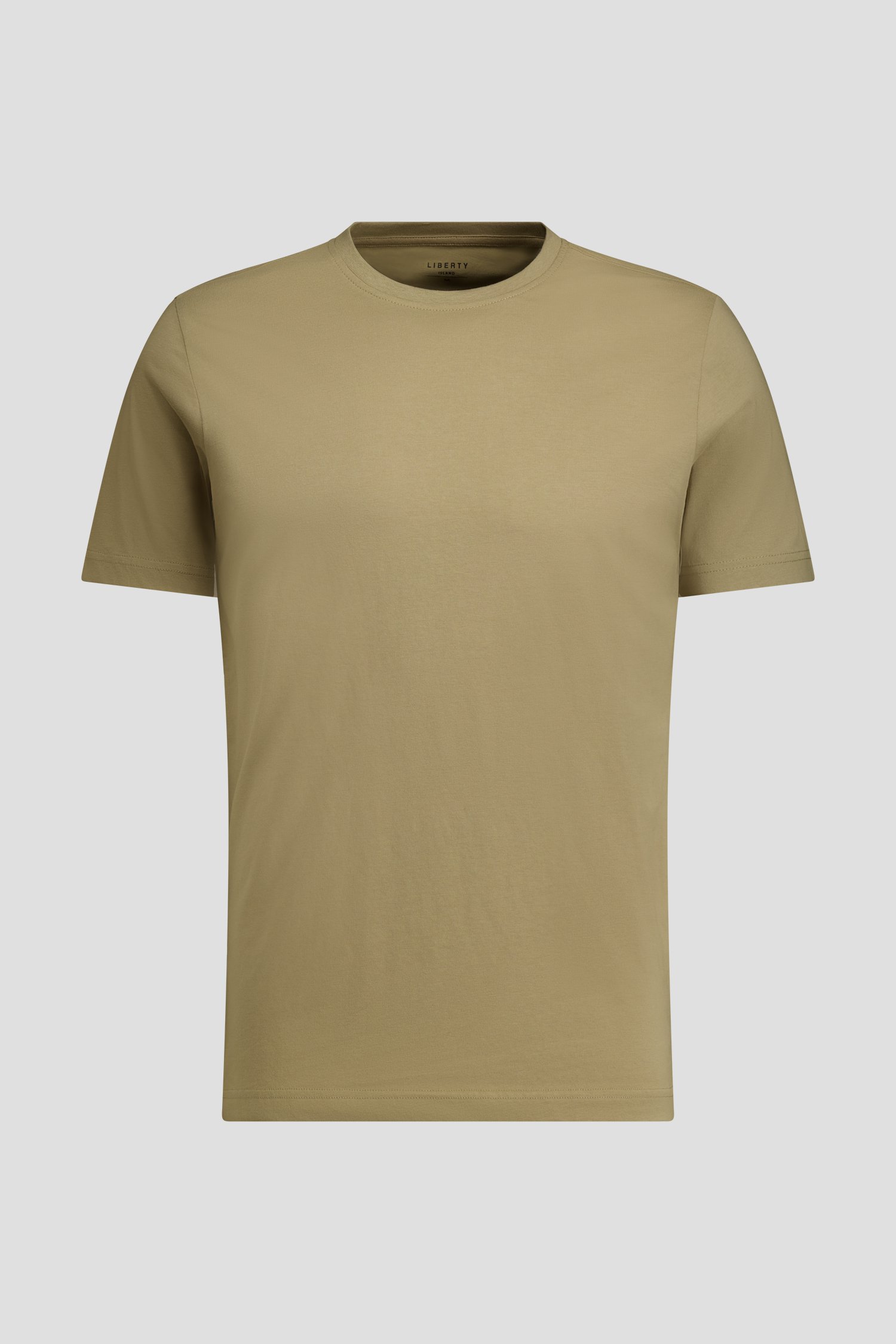 Productfoto 1 van Beige T-shirt met ronde hals door Liberty Island voor Heren