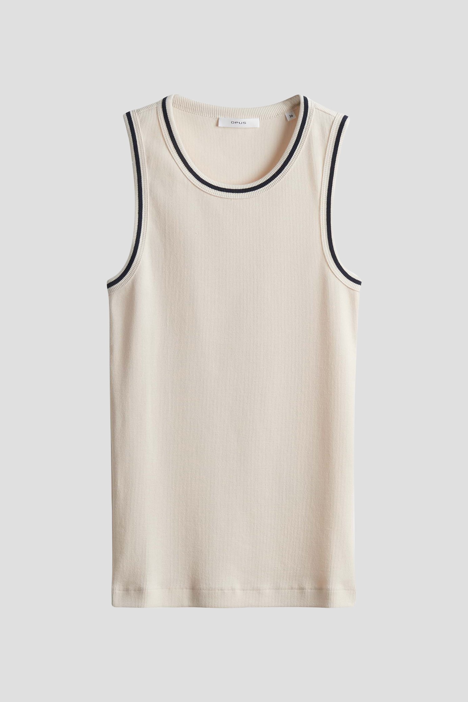 Beige top met brede schouderbandjes van Opus voor Dames