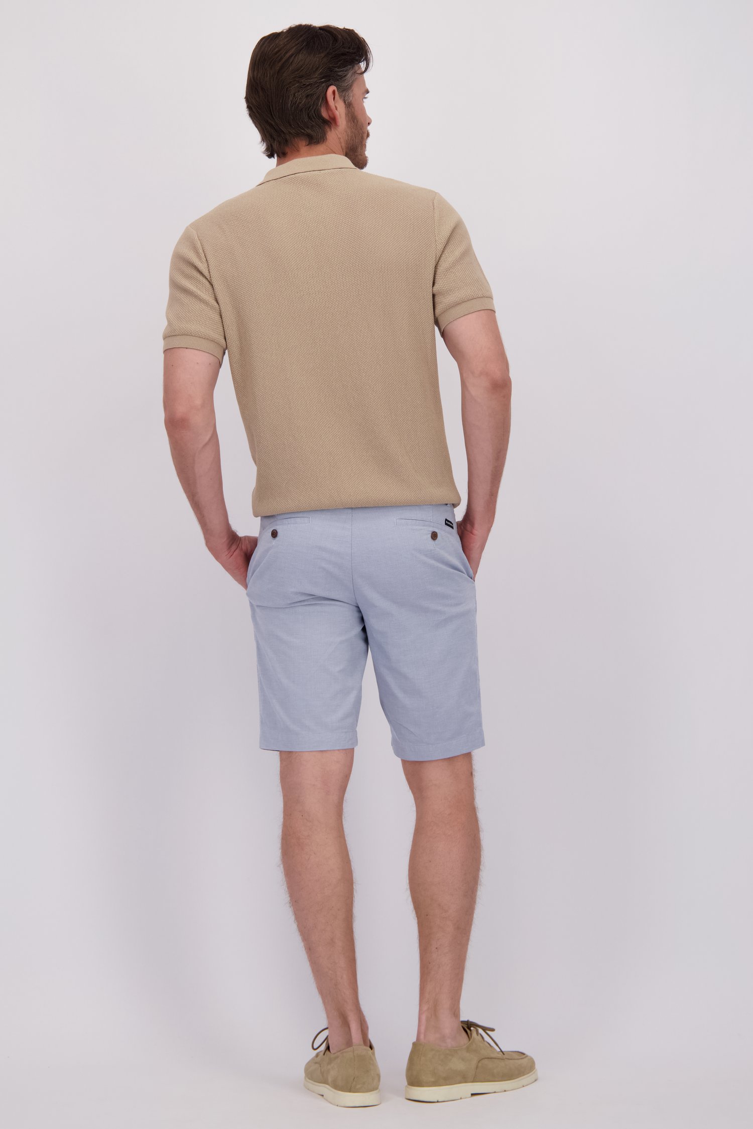 Le dos de Bermuda bleu clair  de Brassville pour Hommes