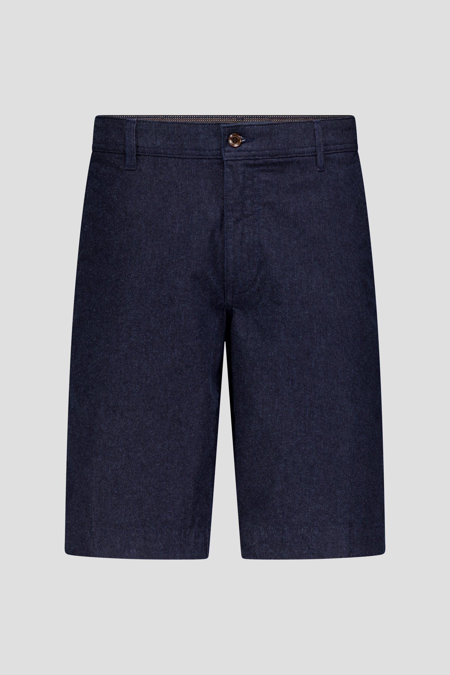 Bermuda bleu foncé effet denim de Brassville pour Hommes