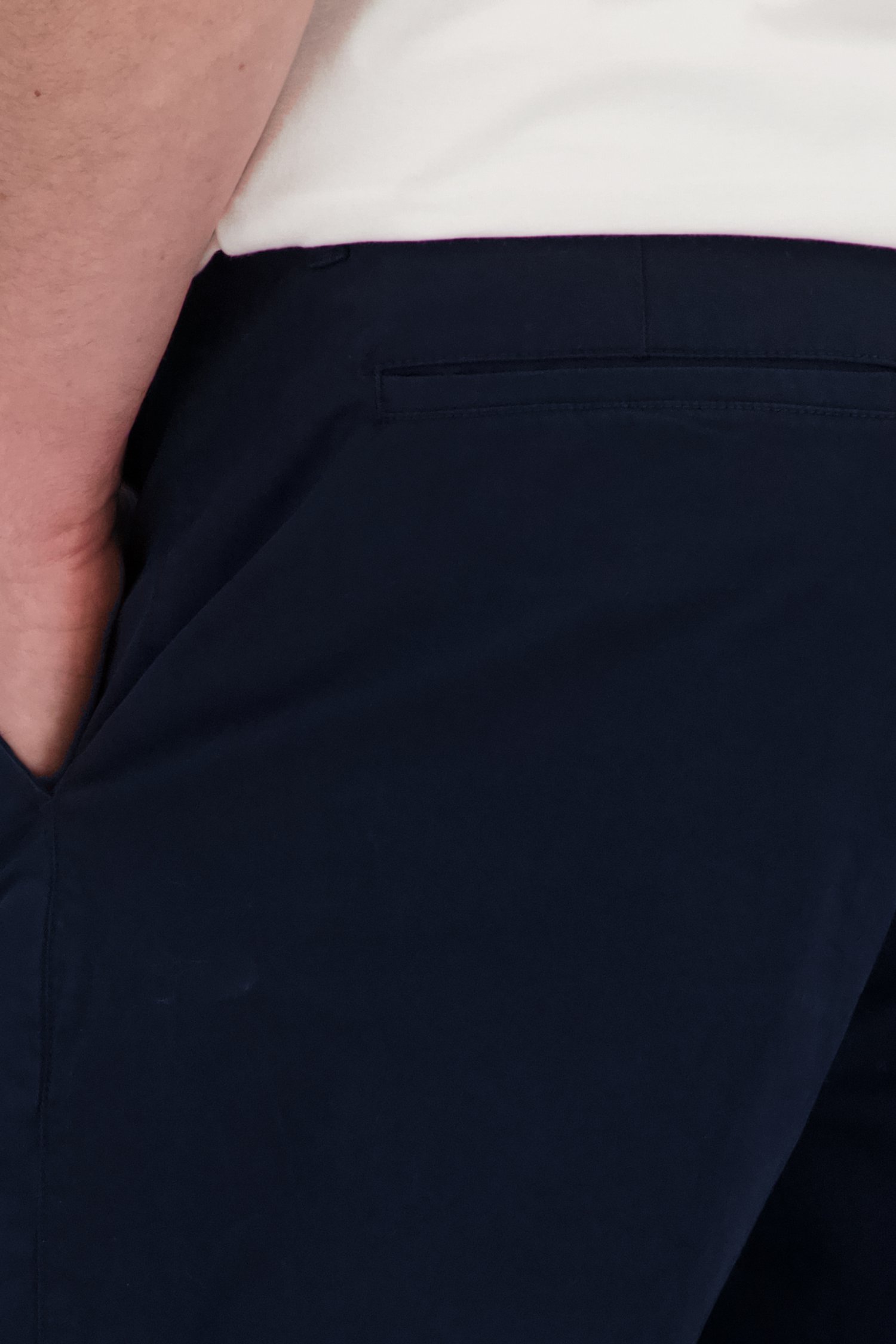 Détail de Bermuda bleu moyen de Dansaert Blue pour Hommes
