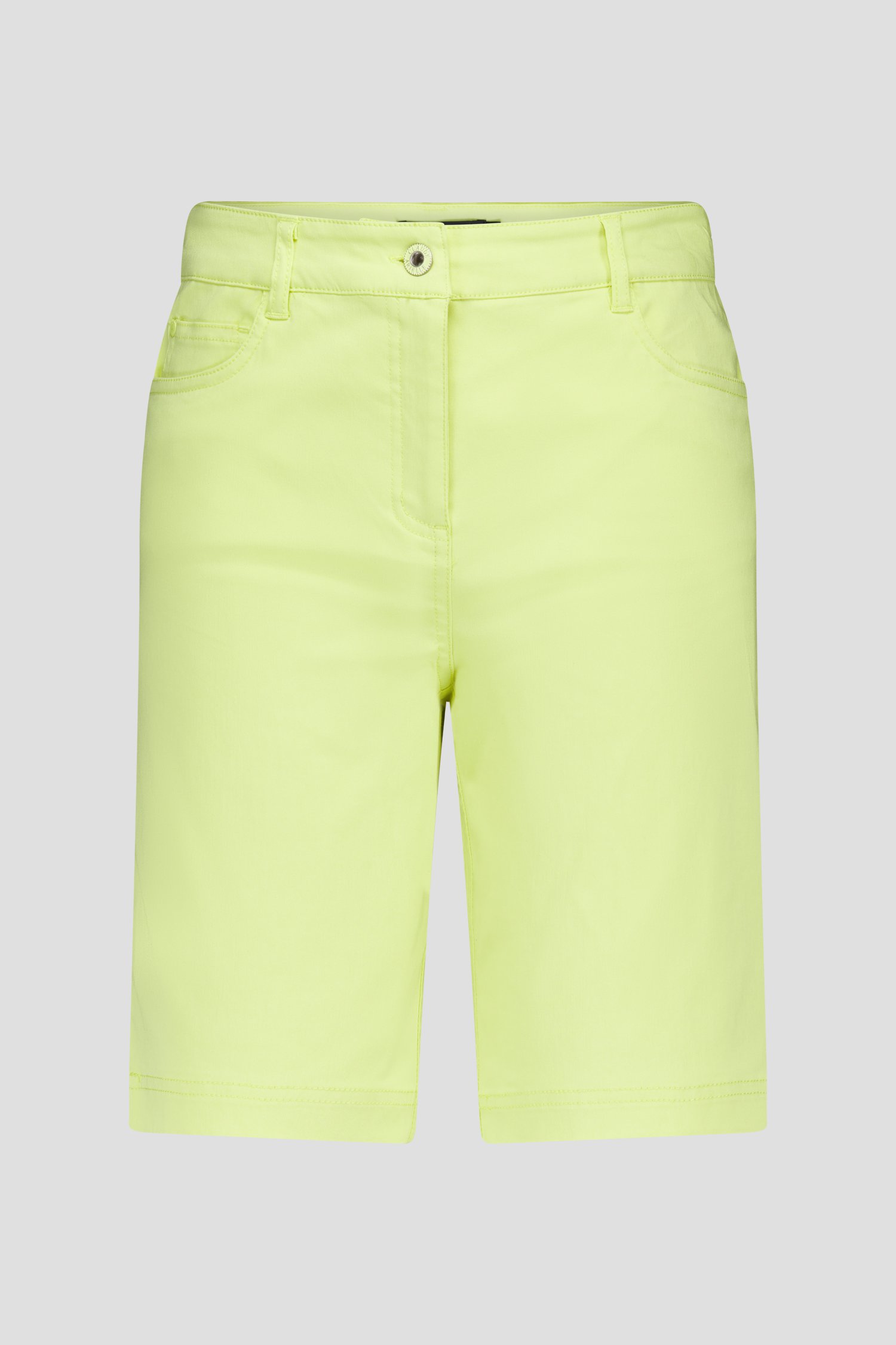 Bermuda jaune de Claude Arielle pour Femmes
