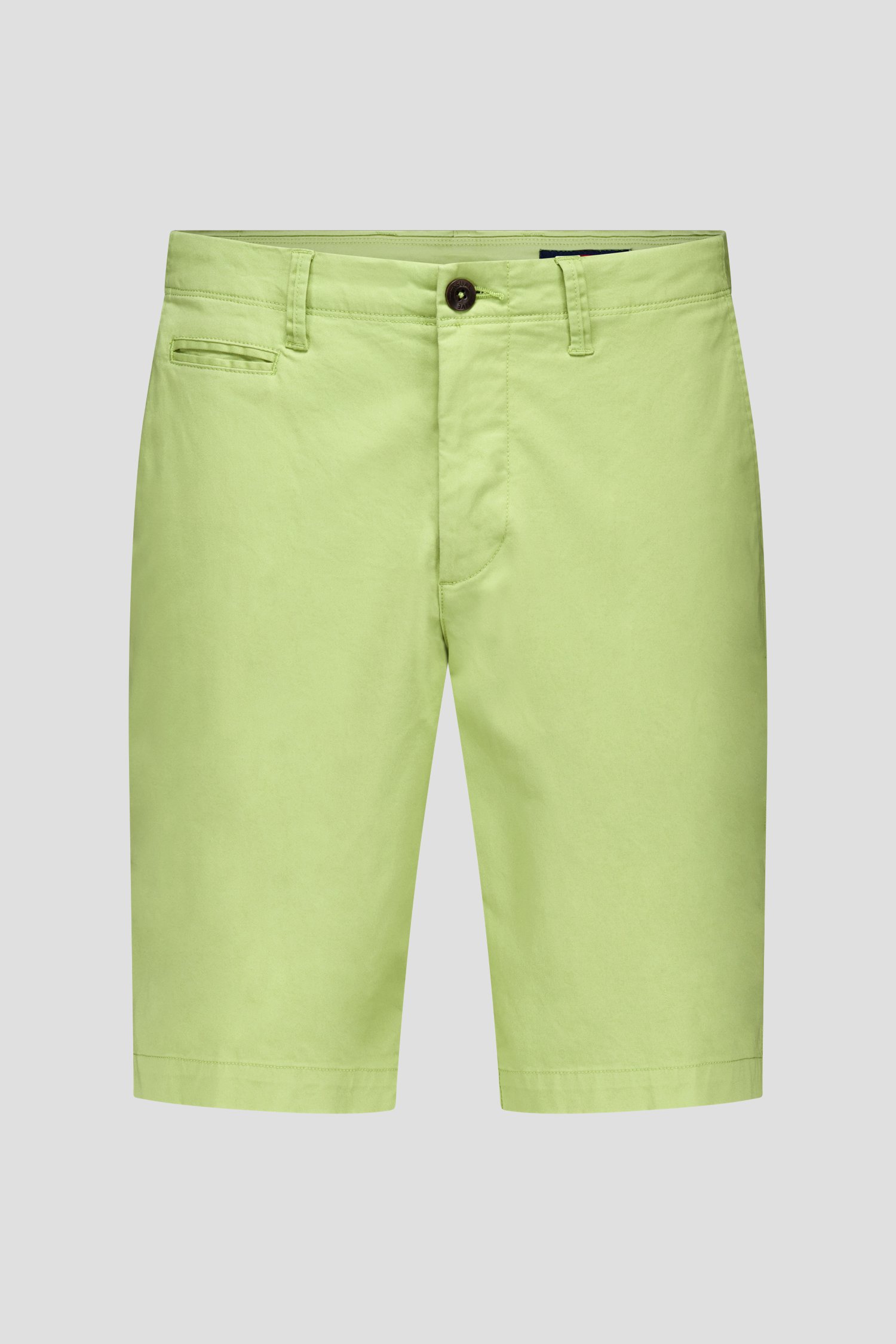 Bermuda vert clair en coton stretch  de Dansaert Blue pour Hommes