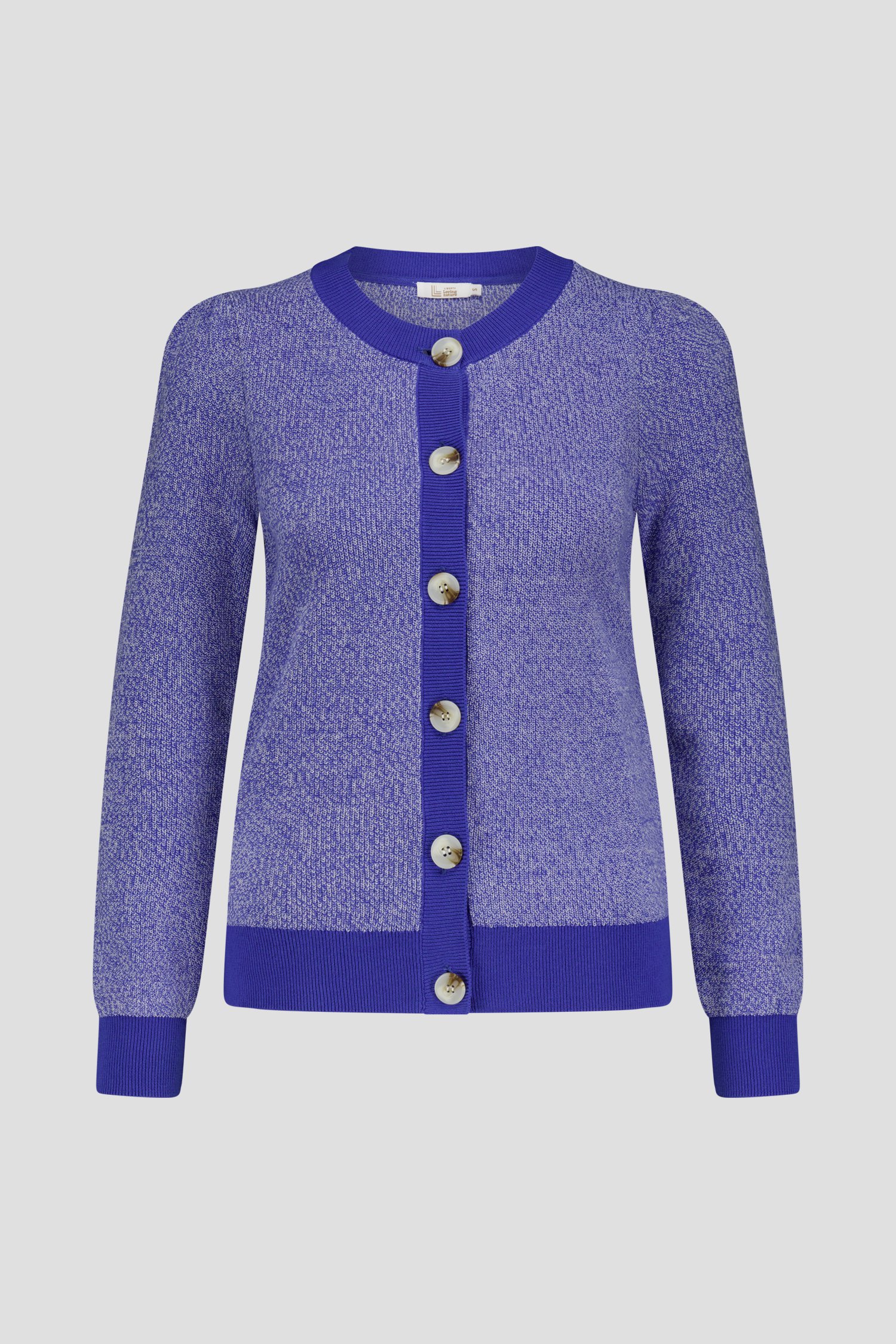 Blauw gemêleerde cardigan van Liberty Loving nature voor Dames