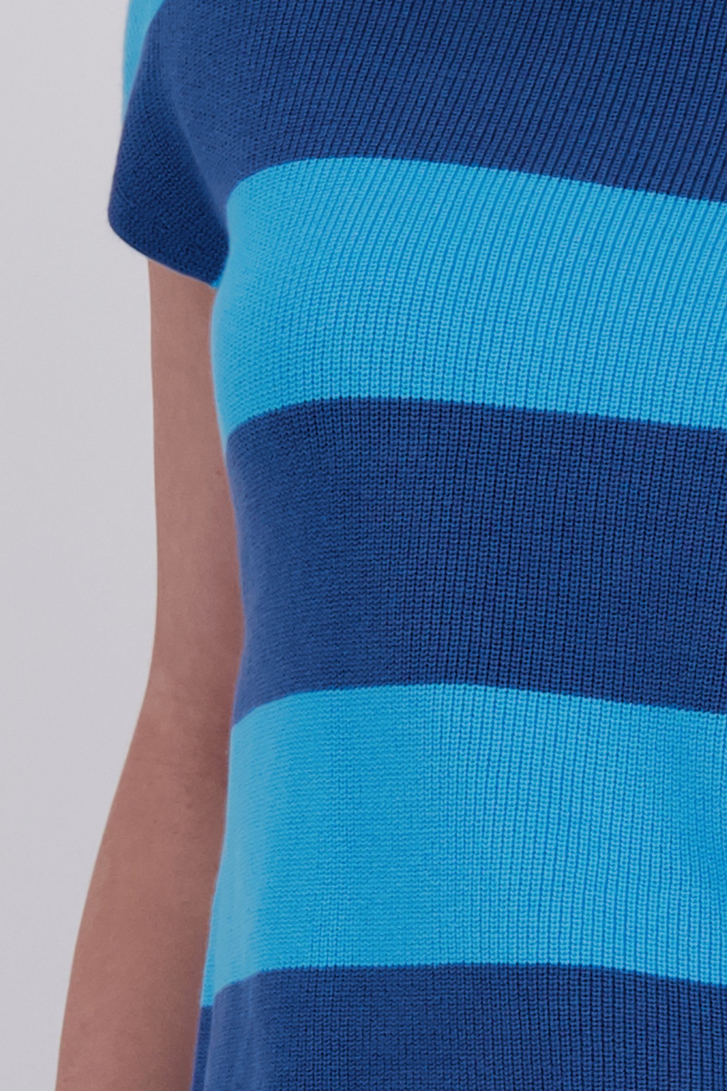 Blauw gestreepte trui zonder mouwen van Liberty Loving nature voor Dames