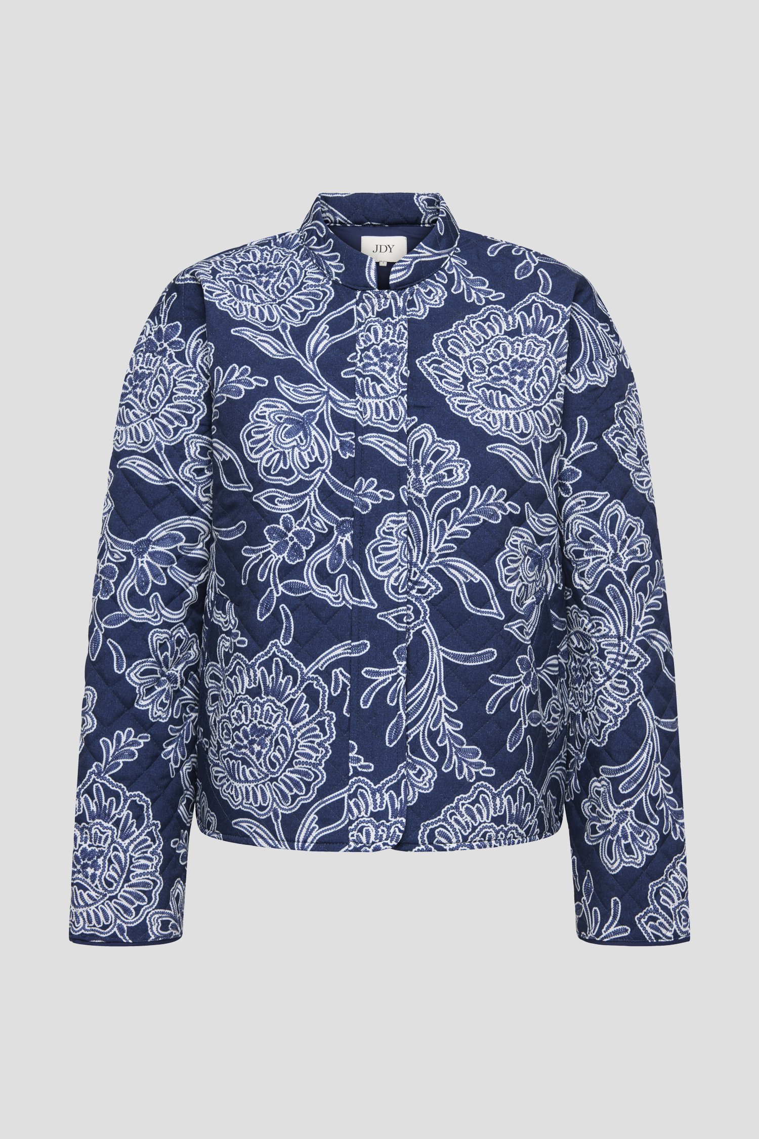 Productfoto 1 van Blauw vestje met bloemenprint door JDY voor Dames