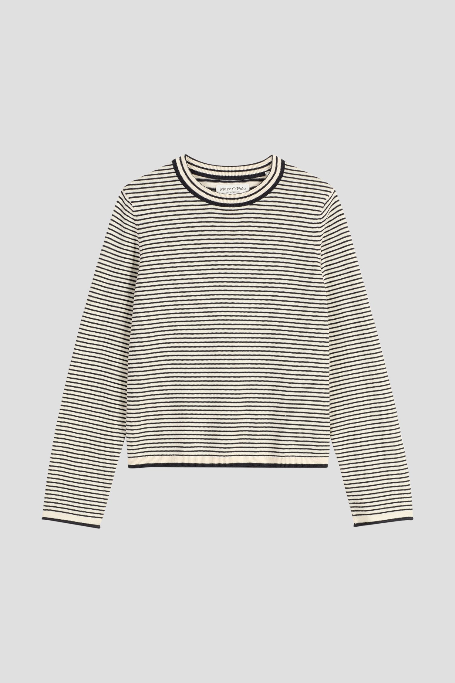 Productfoto 1 van Blauw-wit gestreept truitje door Marc O'Polo voor Dames