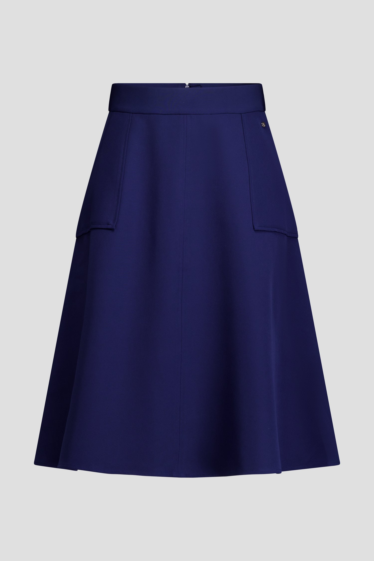 Productfoto 1 van Blauwe A-lijn rok  door Claude Arielle voor Dames
