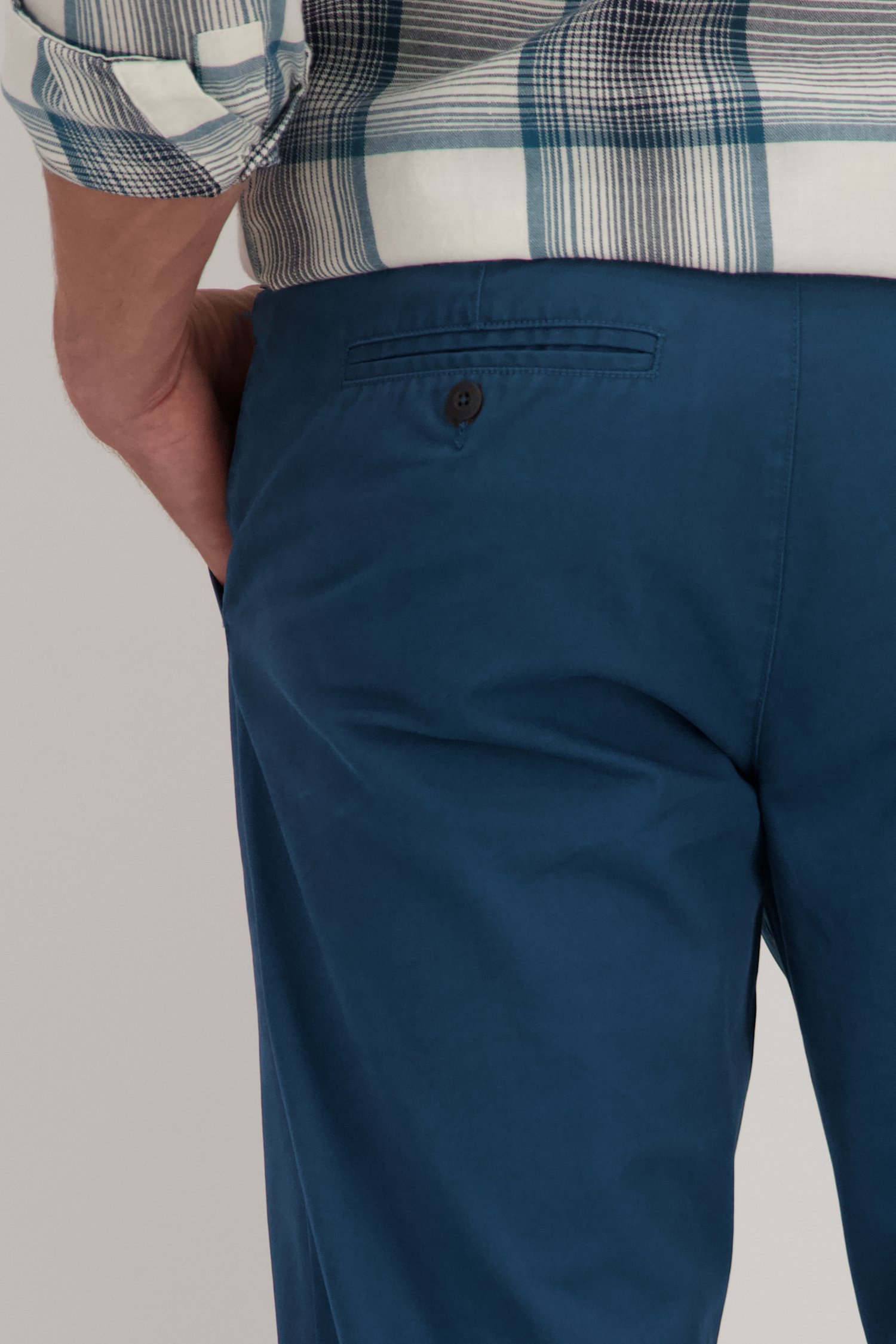 Blauwe chino van Casual Five voor Heren