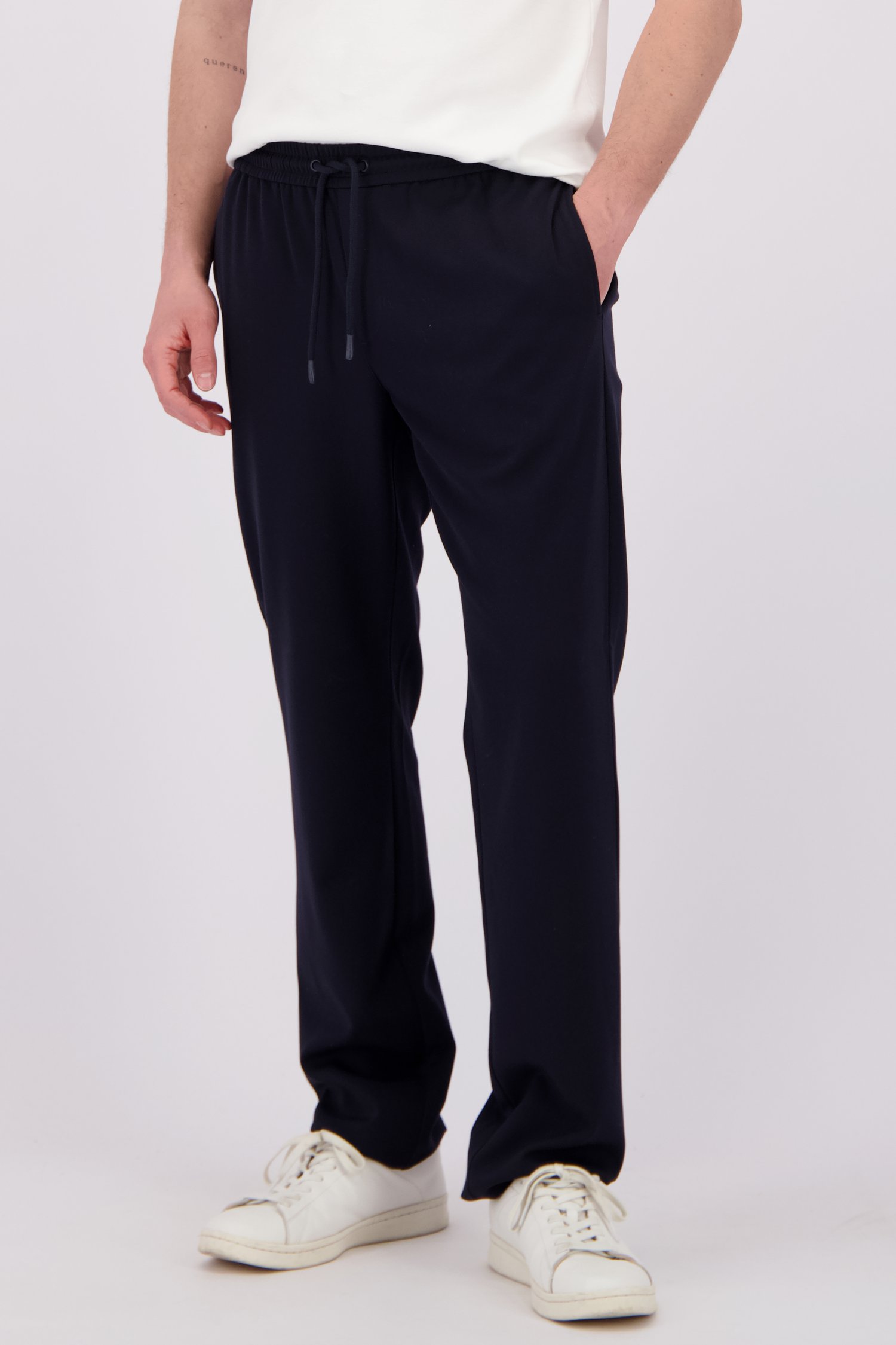 Detail van Blauwe chino door Liberty Island voor Heren