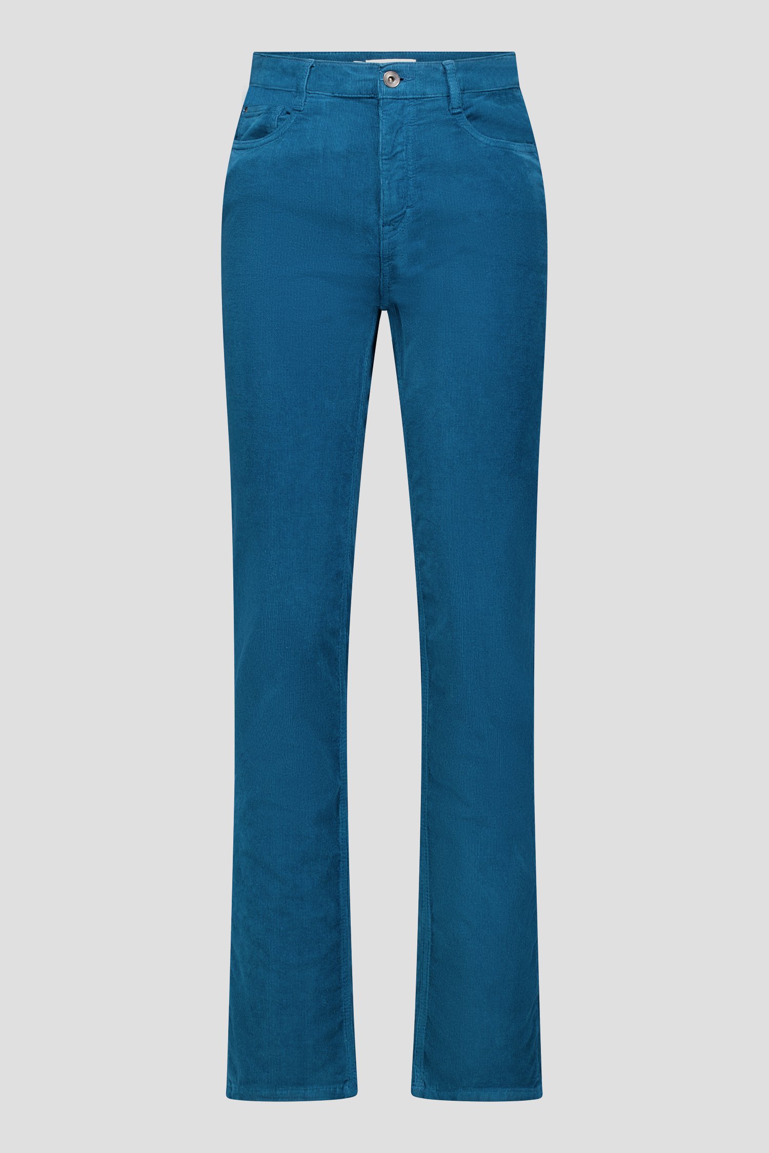 Productfoto 1 van Blauwe corduroy broek door Liberty Island voor Dames