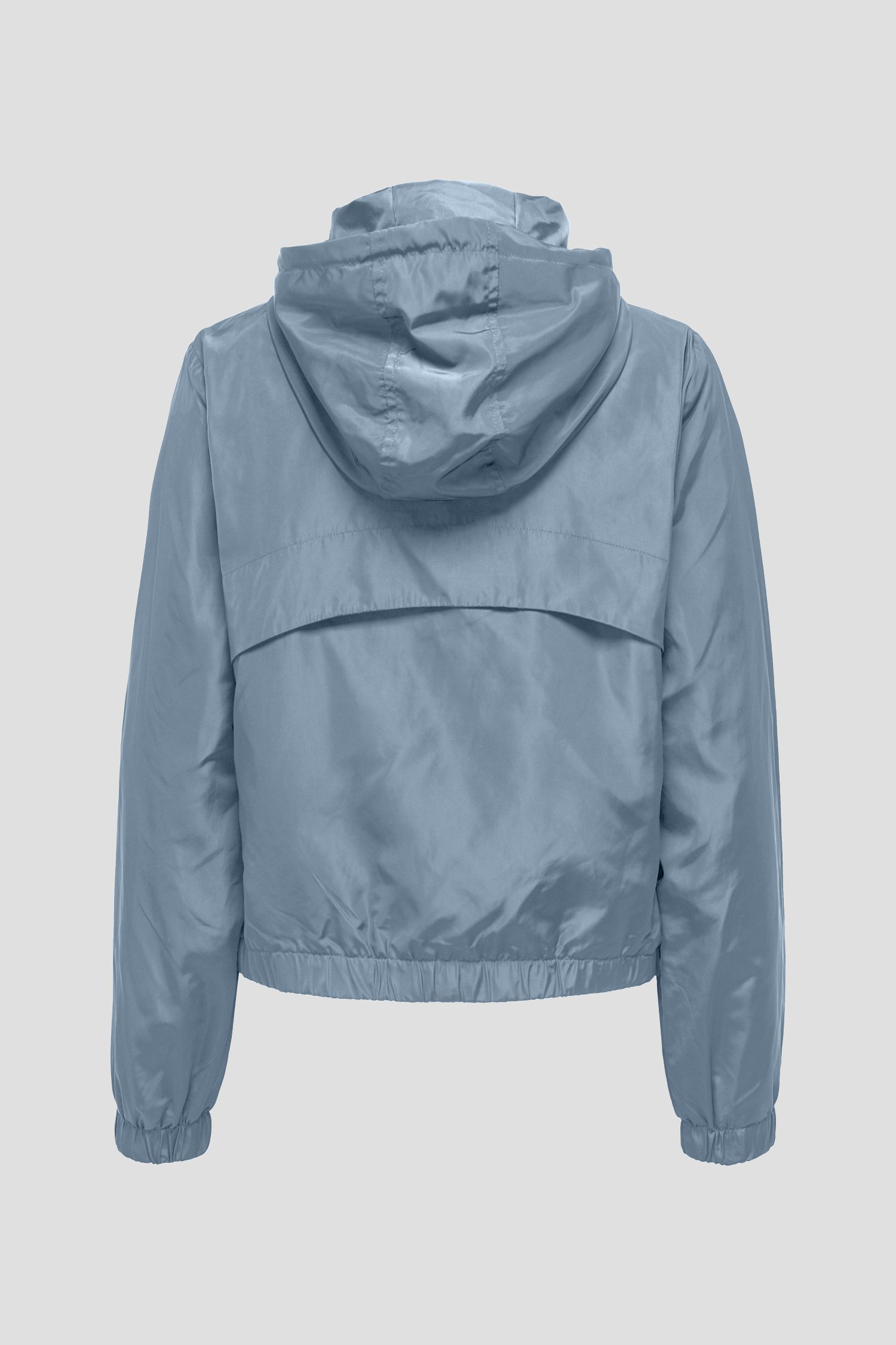 Blauwe jas met kap van JDY voor Dames