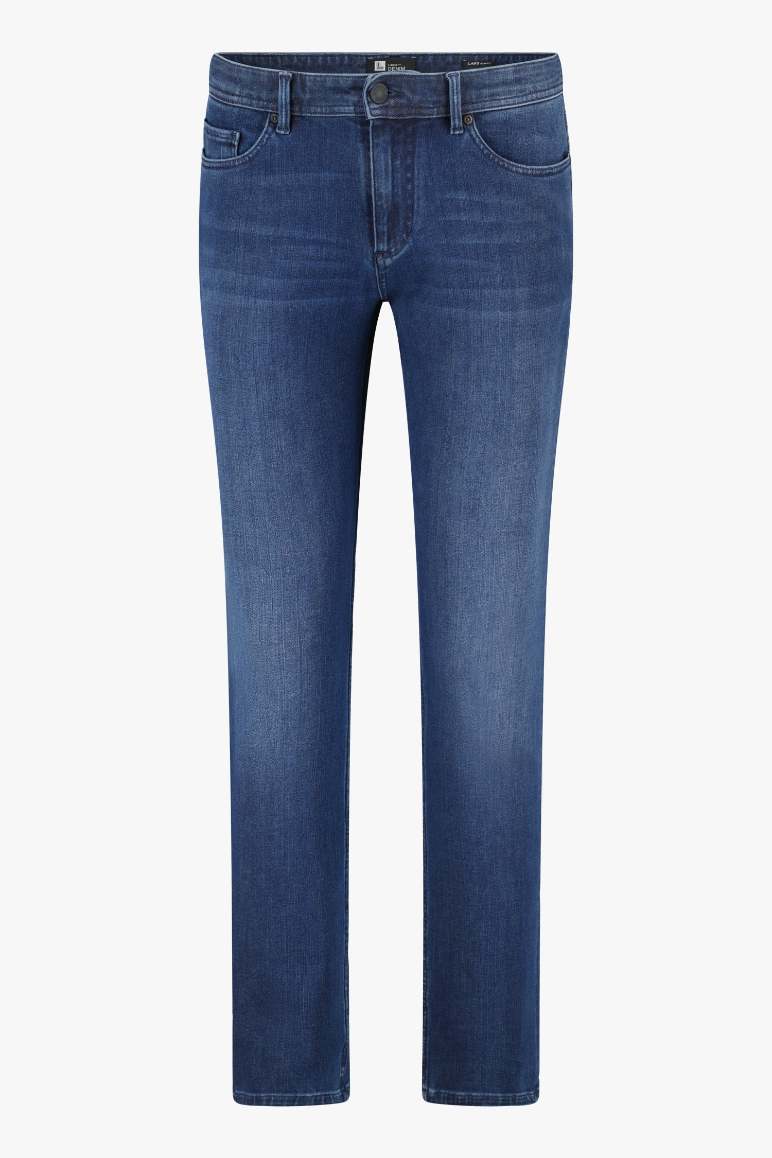 Blauwe jeans - Lars - slim fit - L32 van Liberty Island Denim voor Heren