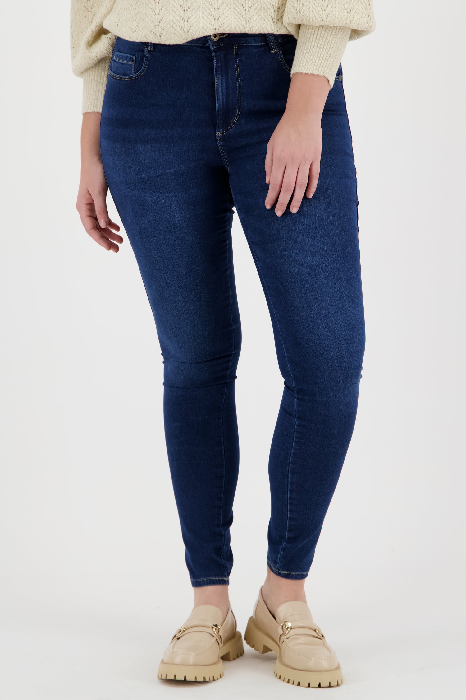 maagd Verrijking George Stevenson Blauwe jeans - skinny fit van Only Carmakoma | 9689286 | e5
