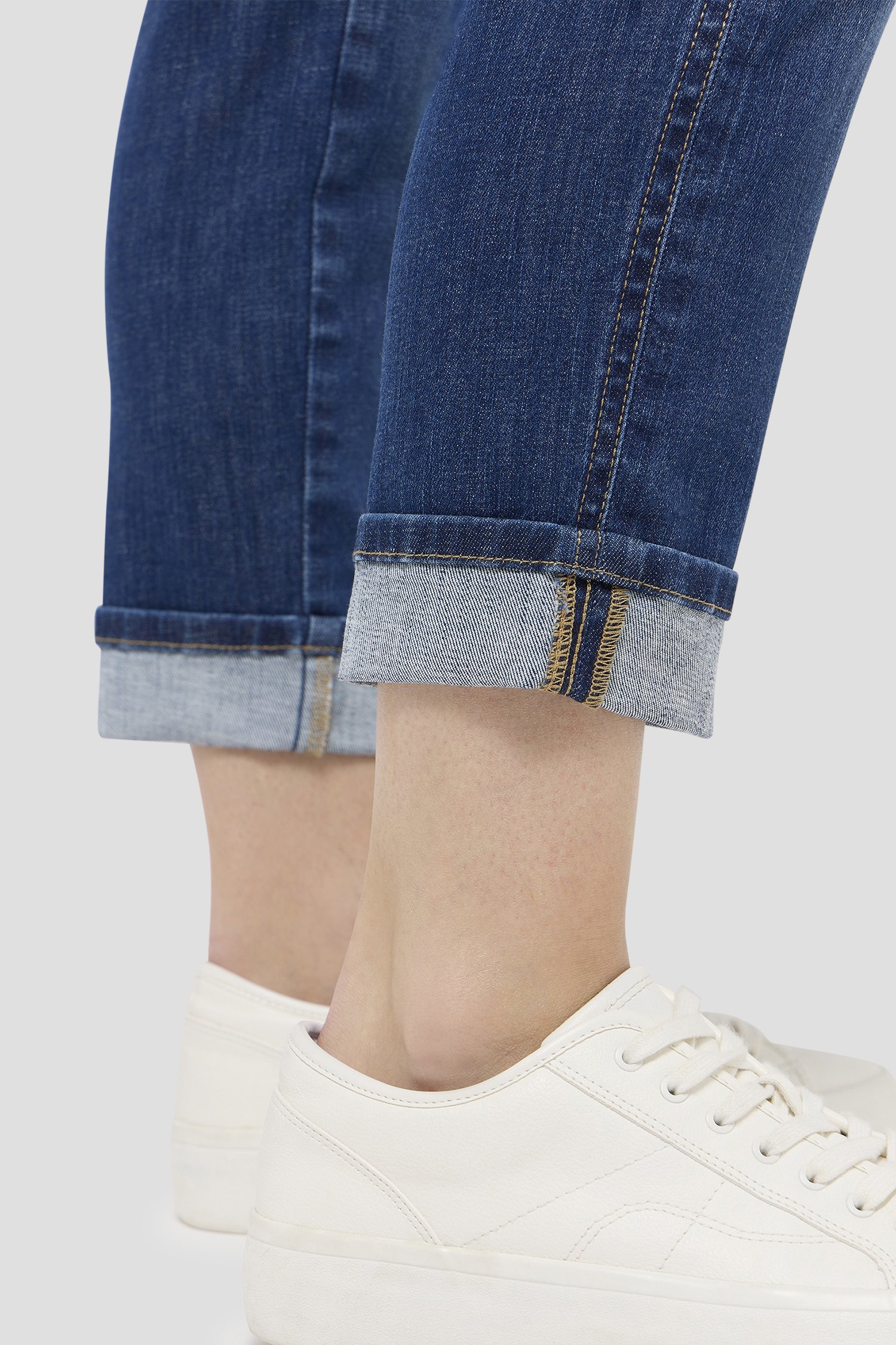 Blauwe jeans - Straight fit - 7/8 lengte van Angels voor Dames