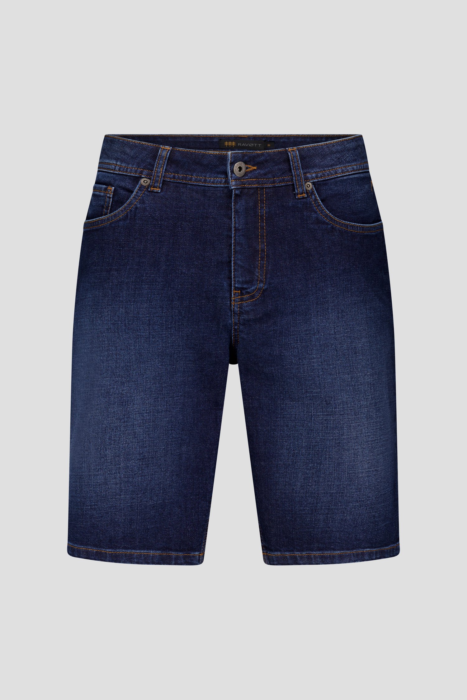 Productfoto 4 van Blauwe jeanssshort door Ravøtt voor Heren