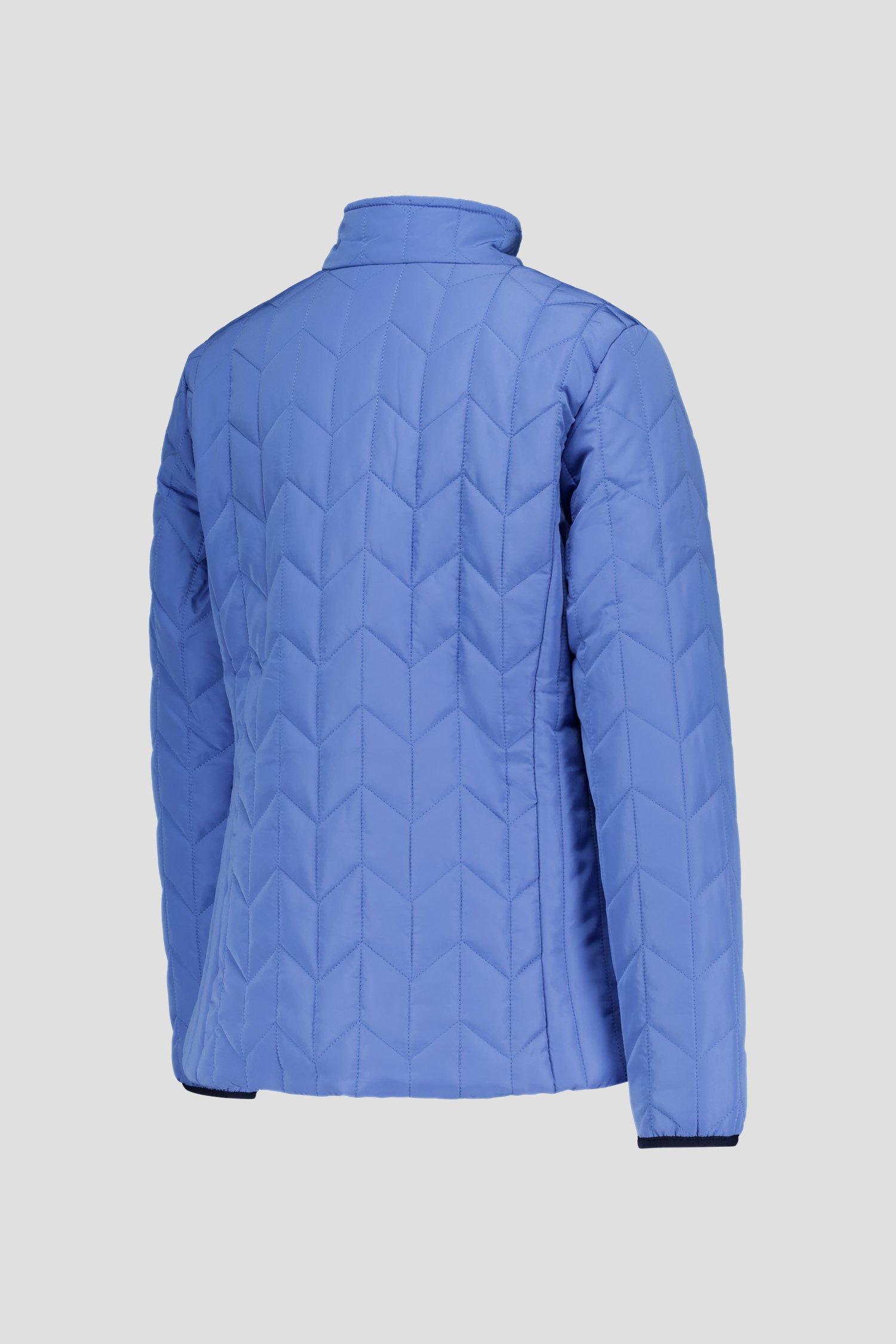 Blauwe, licht gewatteerde jas van Claude Arielle voor Dames