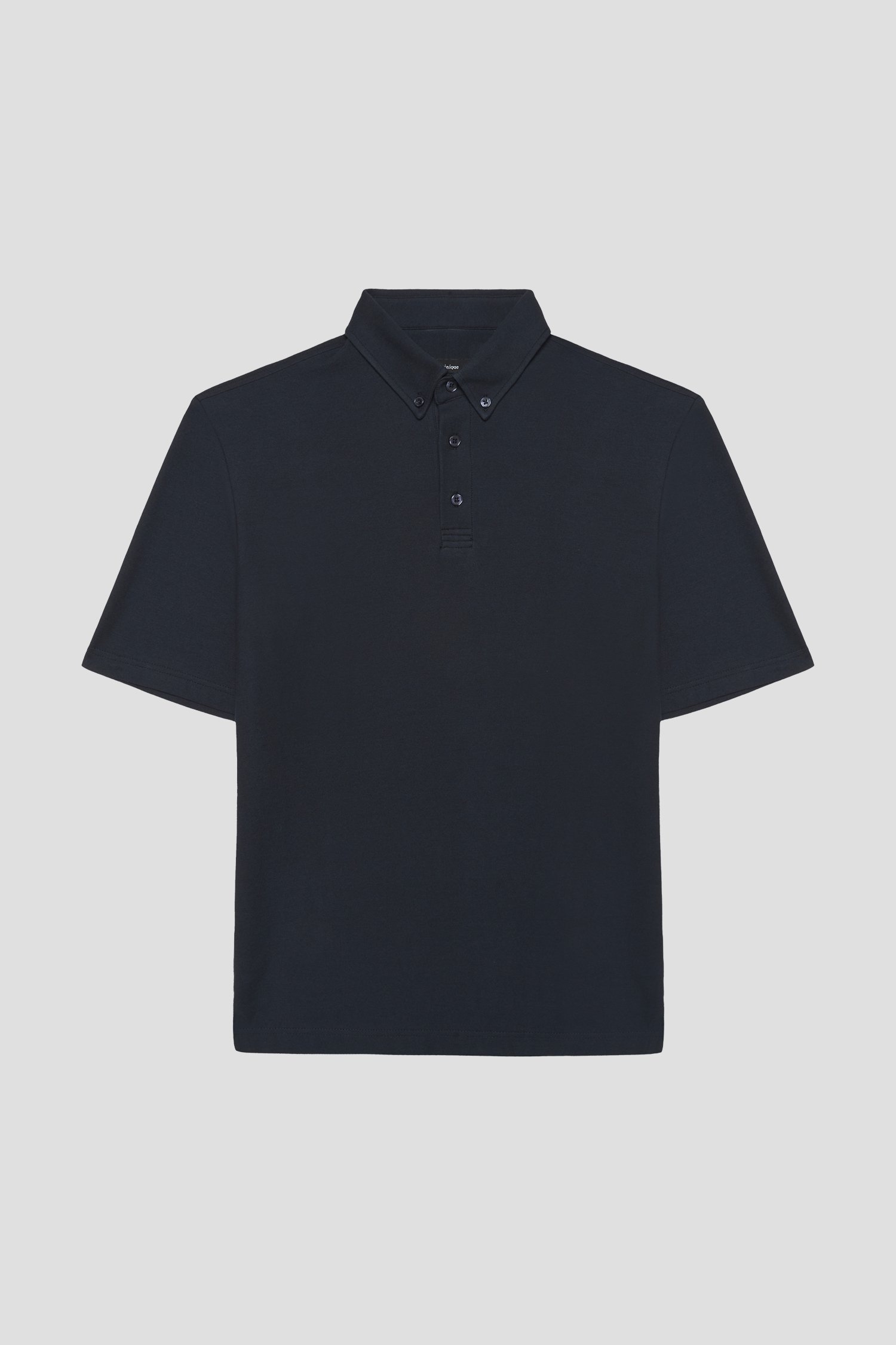 Productfoto 1 van Blauwe polo met korte mouwen  door Matinique voor Heren