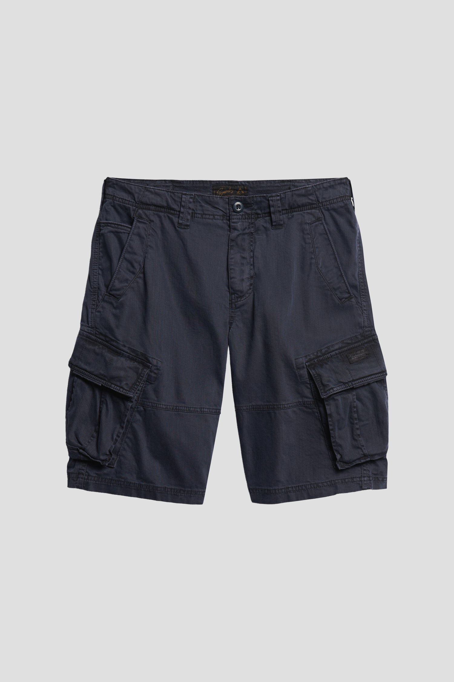 Productfoto 2 van Blauwe short met cargozakken door Superdry voor Heren