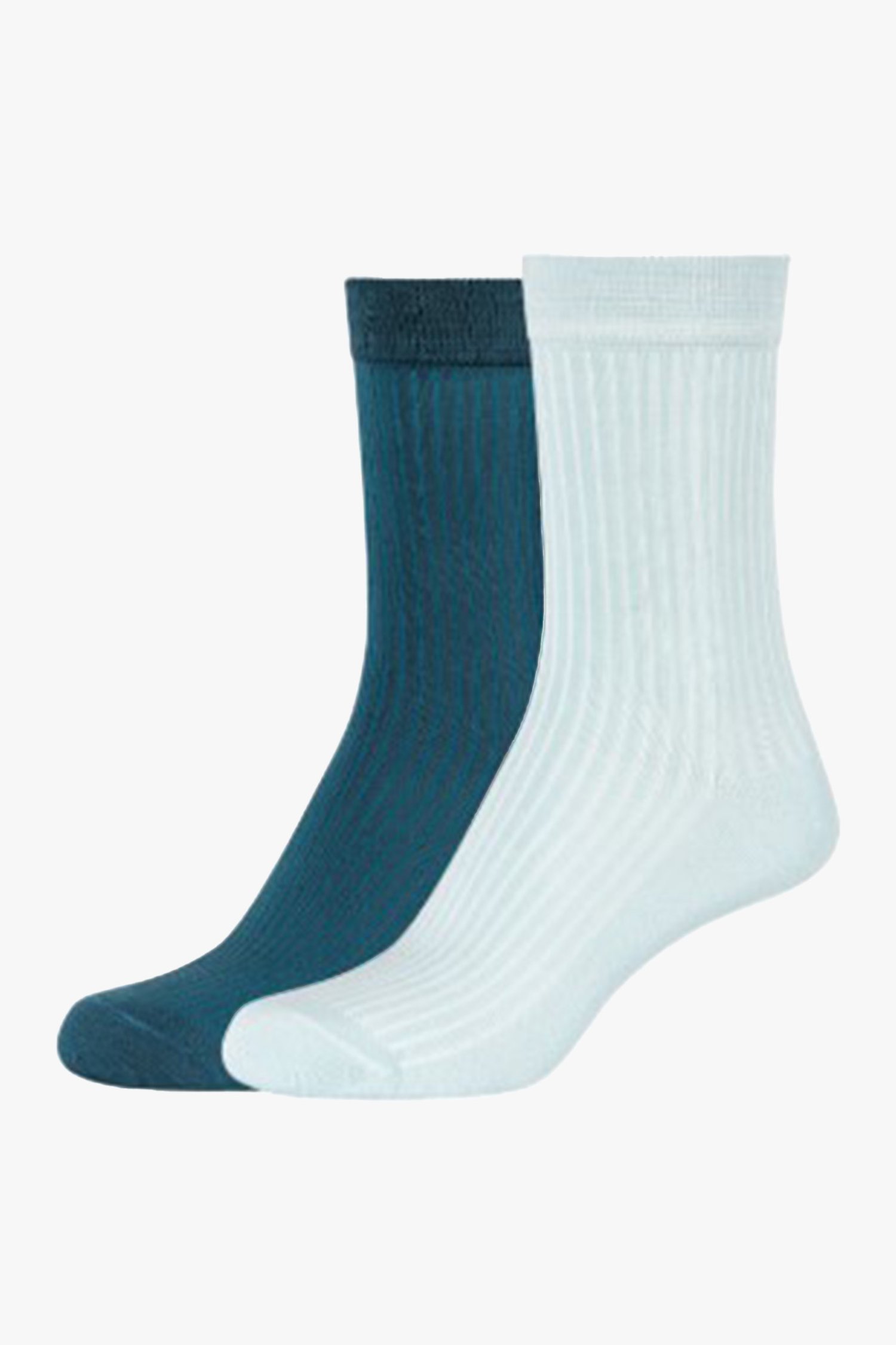 Blauwe sokken - 2 tinten van Camano voor Dames
