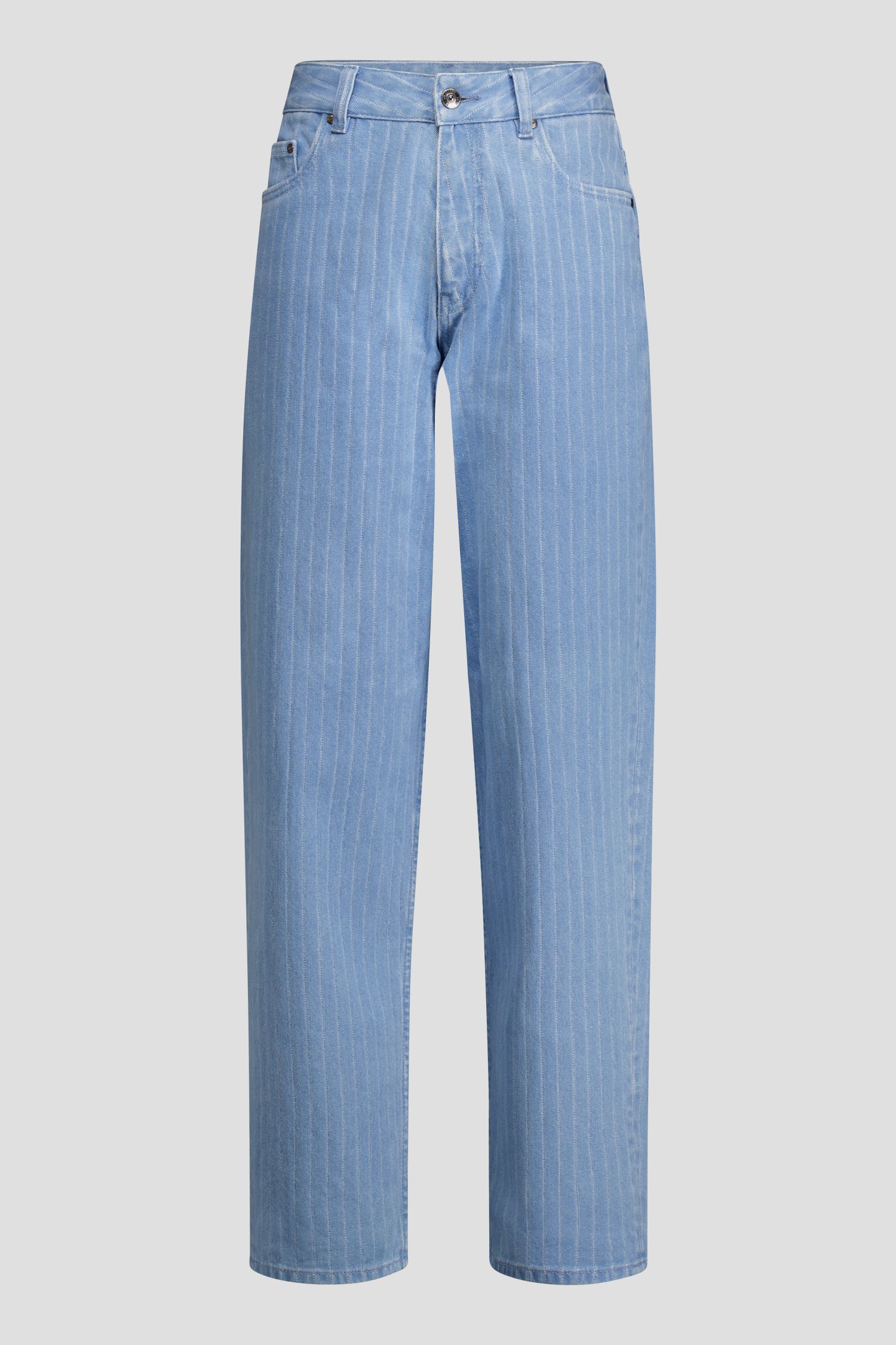 Productfoto 1 van Blauwe tapered jeans door AC by Annelien Coorevits voor Dames