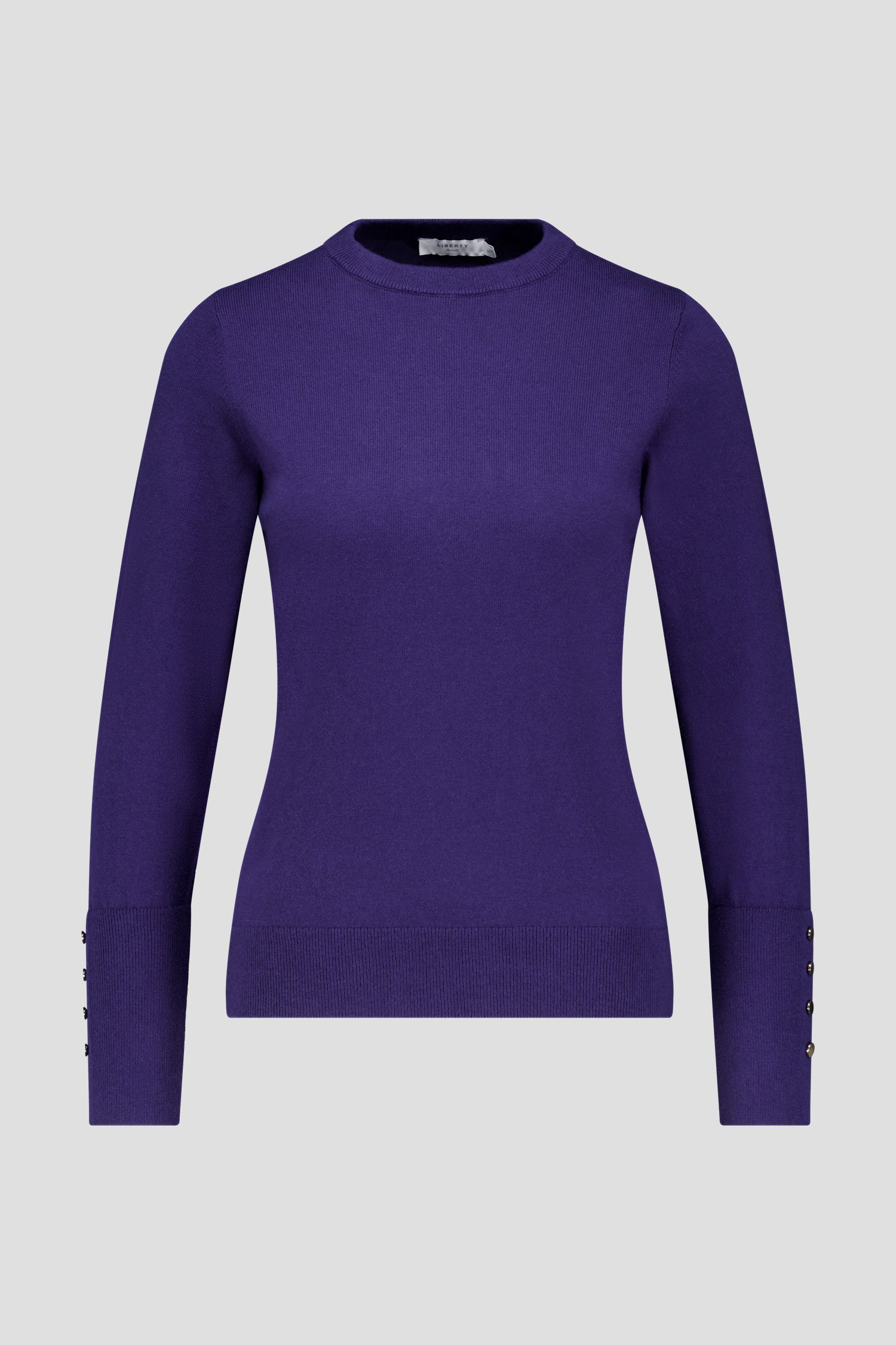 Productfoto 1 van Blauwe trui met metallic knopen door Liberty Island voor Dames