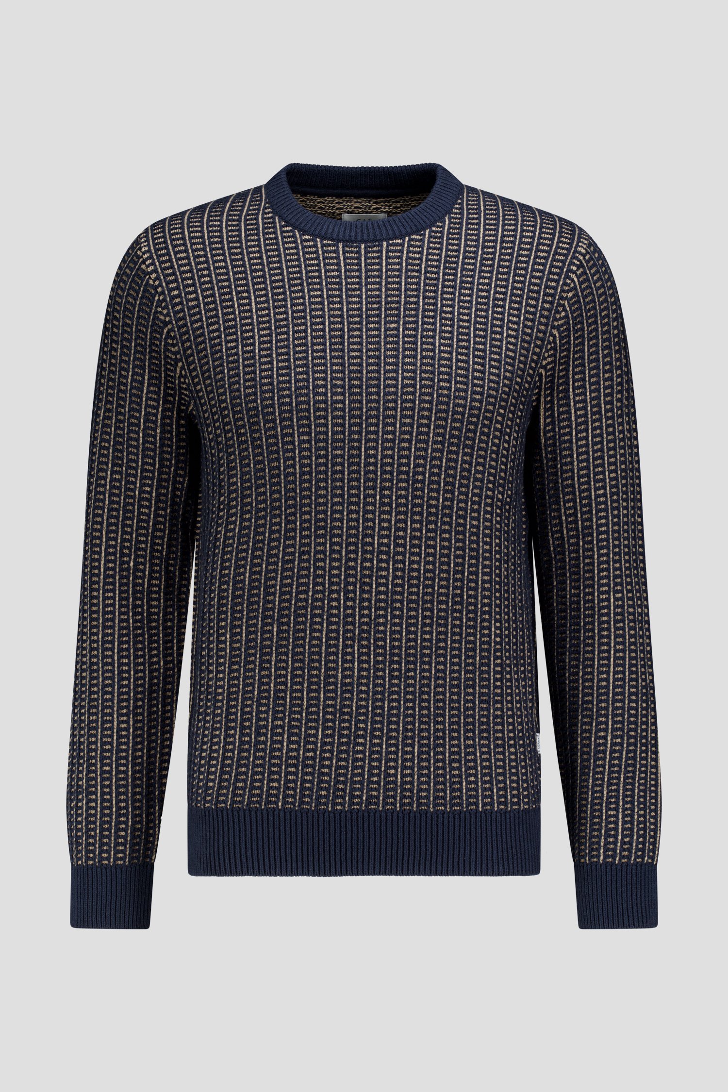 Productfoto 1 van Blauwe trui met motief door Casual Five voor Heren