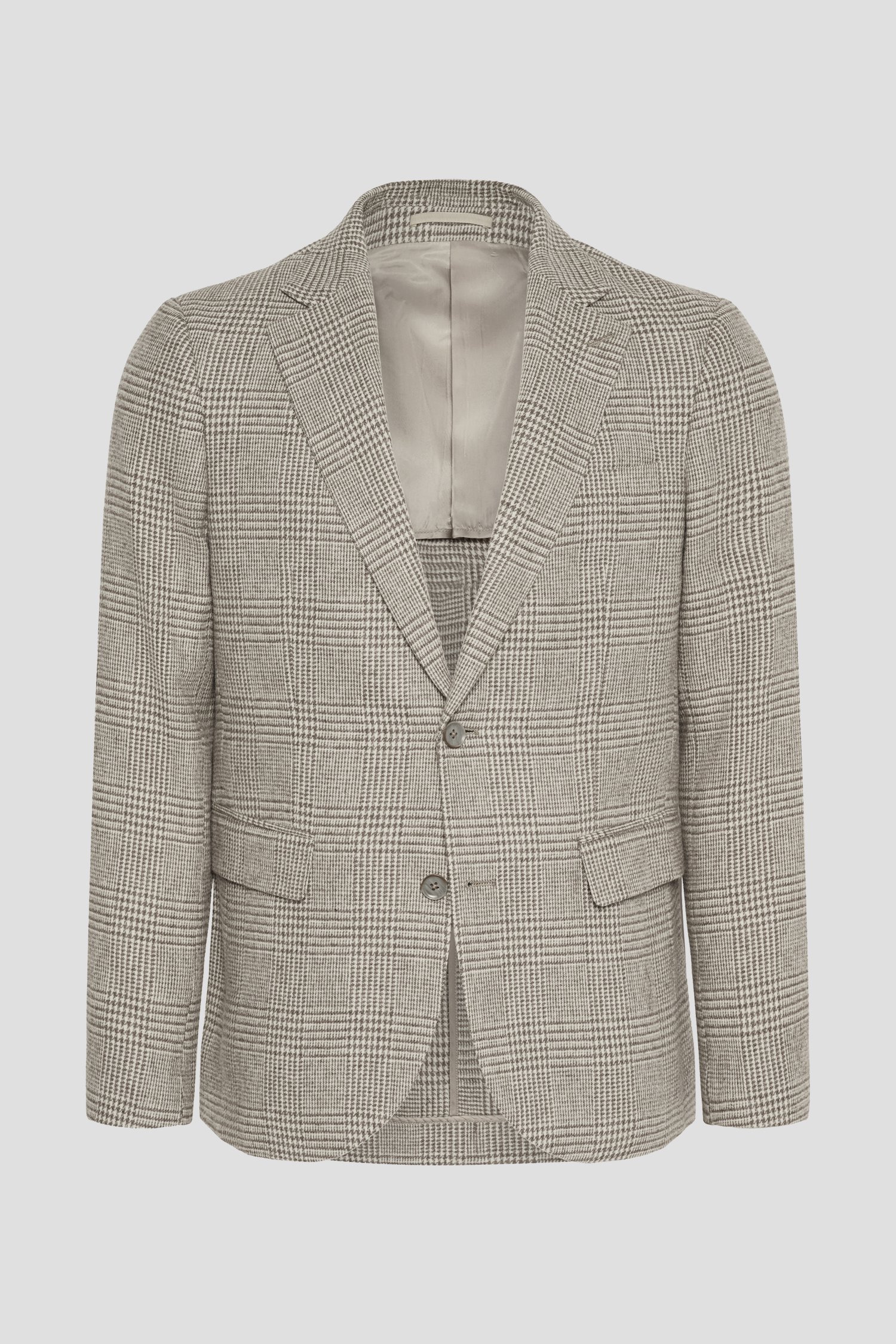 Photo produit 1 de Blazer à carreaux beige de Matinique pour Hommes