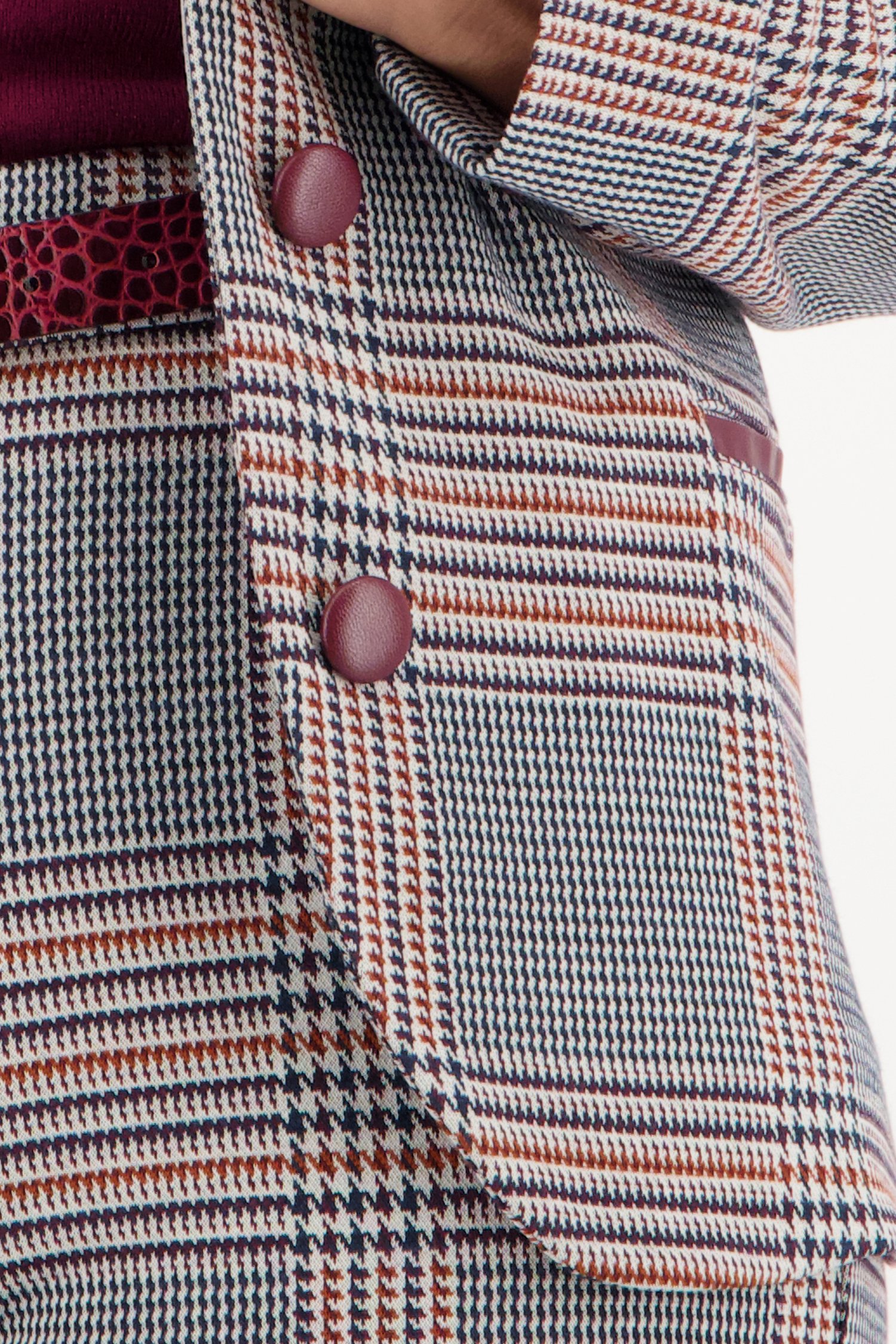 Blazer à carreaux de Claude Arielle pour Femmes